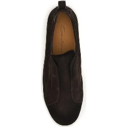 Brown Calf Leather Bos Taurus Sneakers