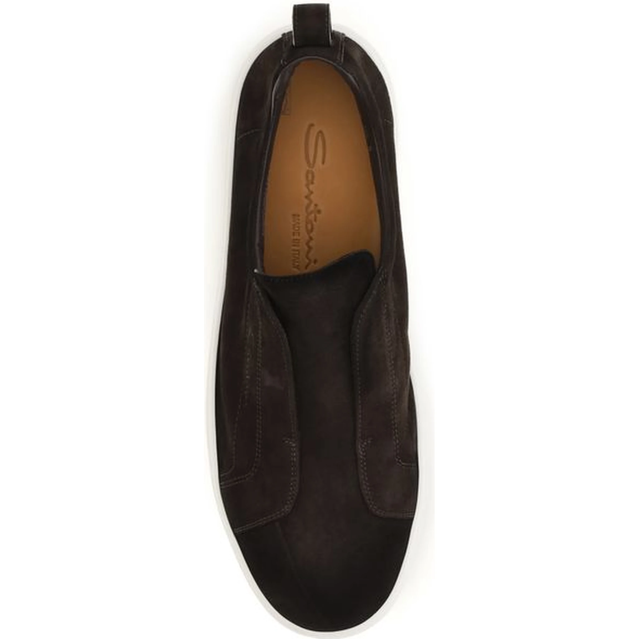 Brown Calf Leather Bos Taurus Sneakers