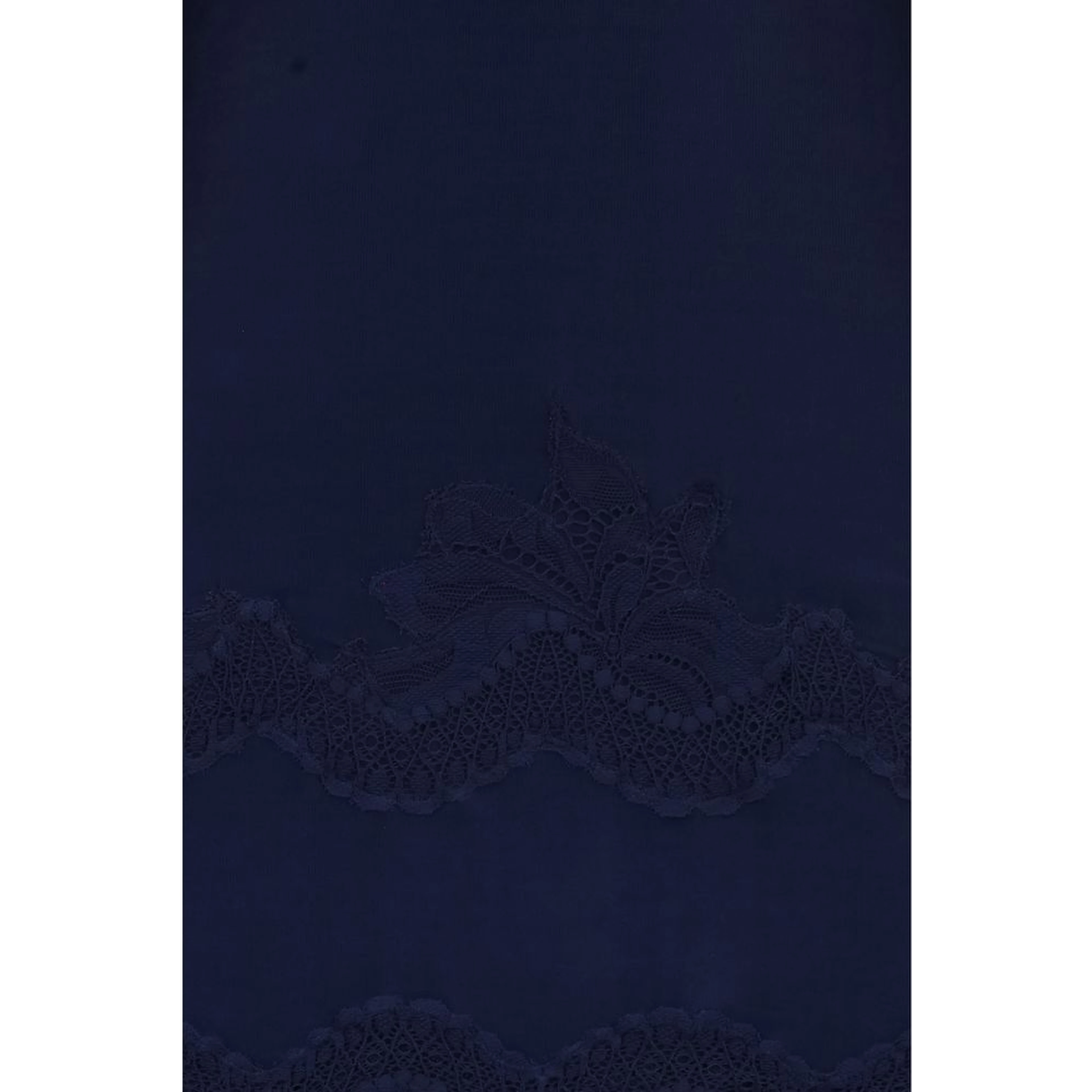 Blue Polyamide Long Dress