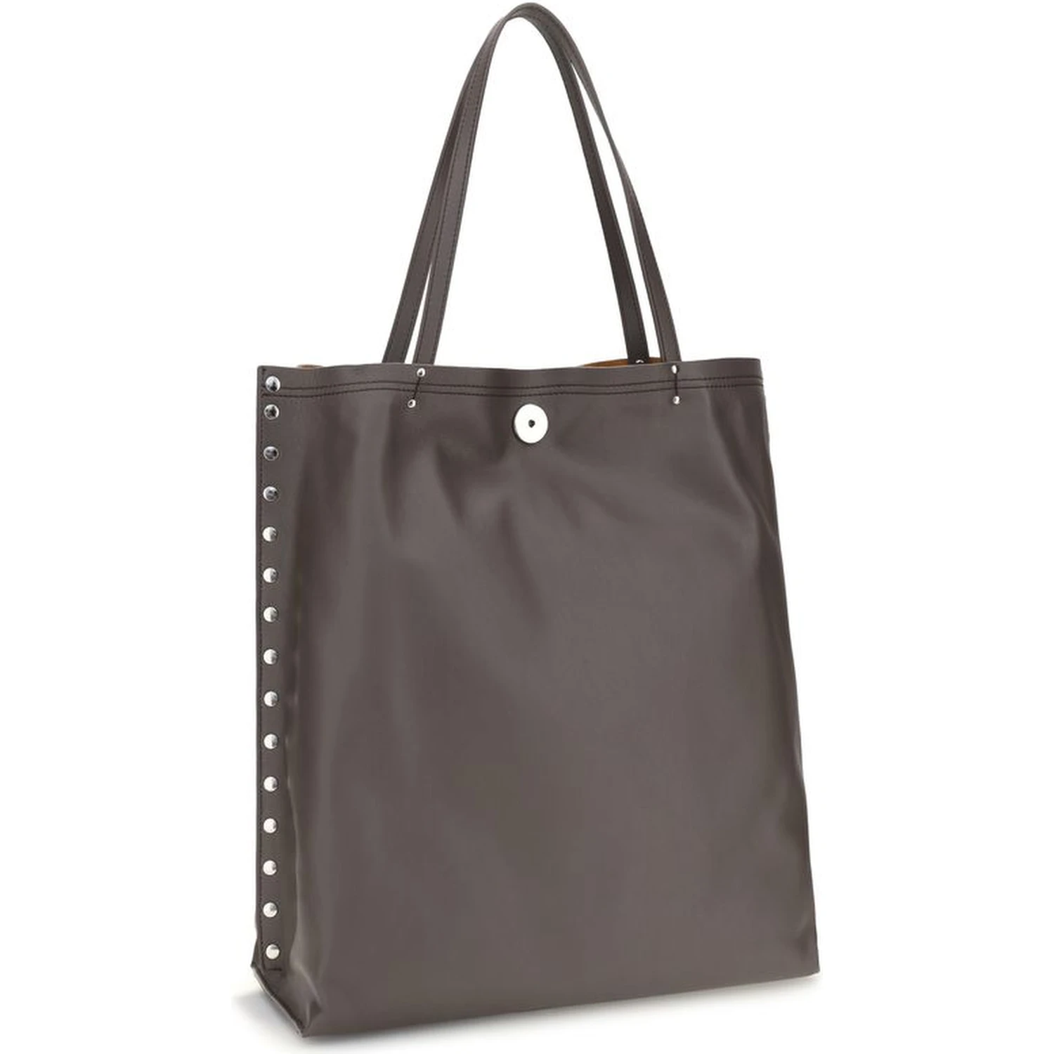 Gray Calf Leather Bos Taurus Shoulder Bag