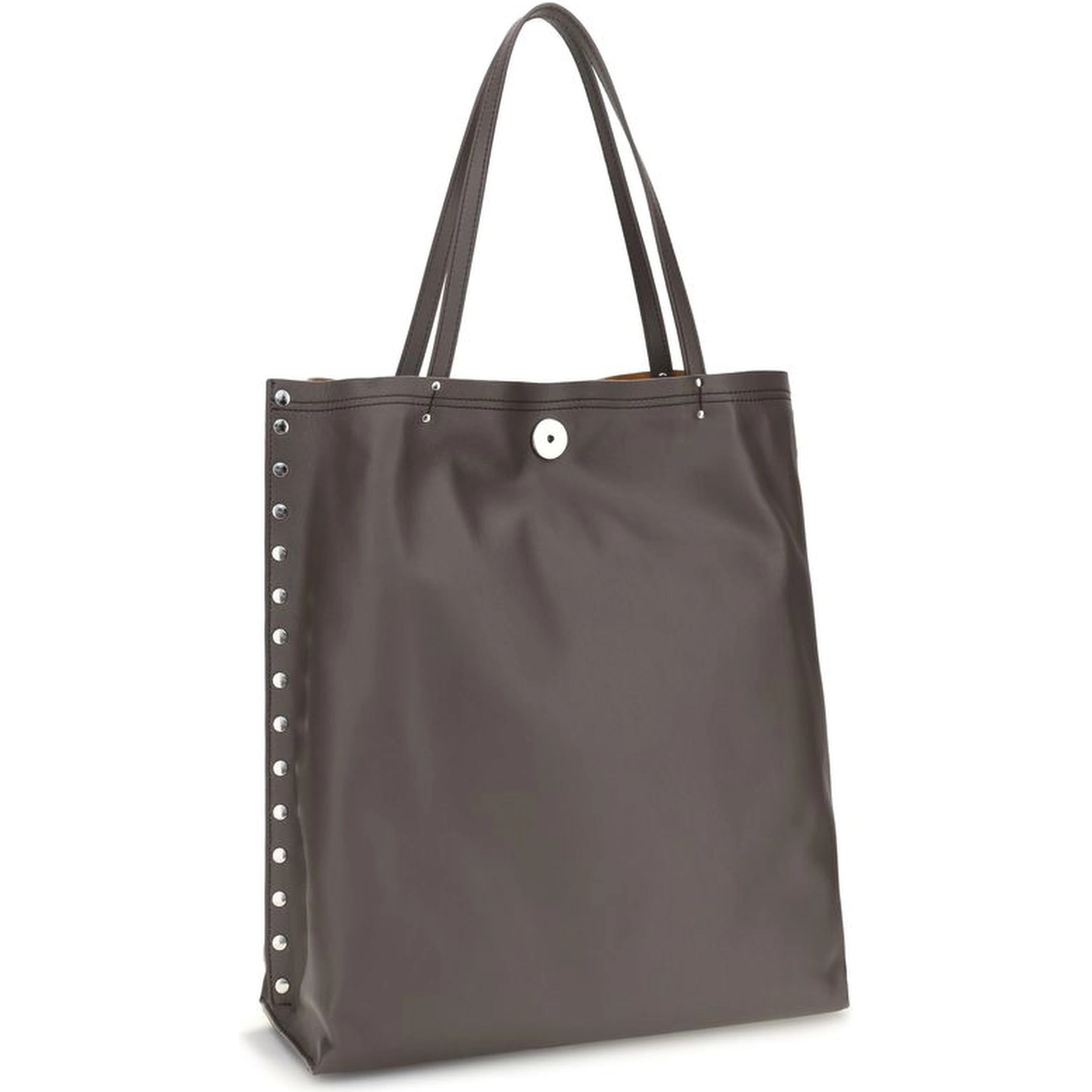 Gray Calf Leather Bos Taurus Shoulder Bag