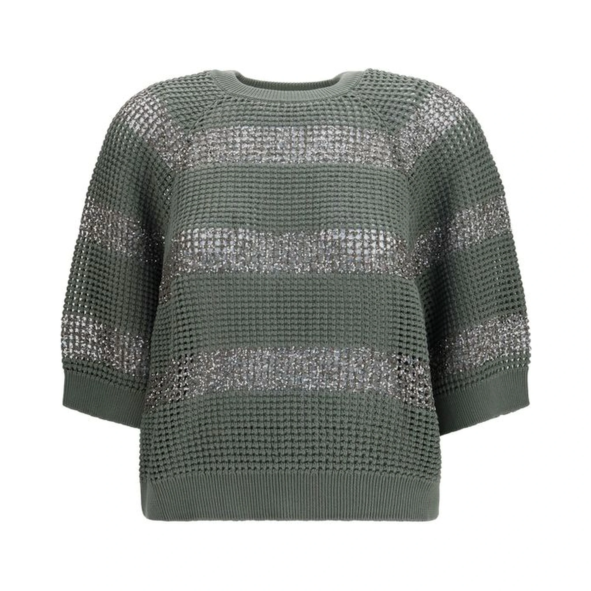 Bicolor Cotton Sweatshirt