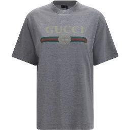 Gray Cotton T-Shirt