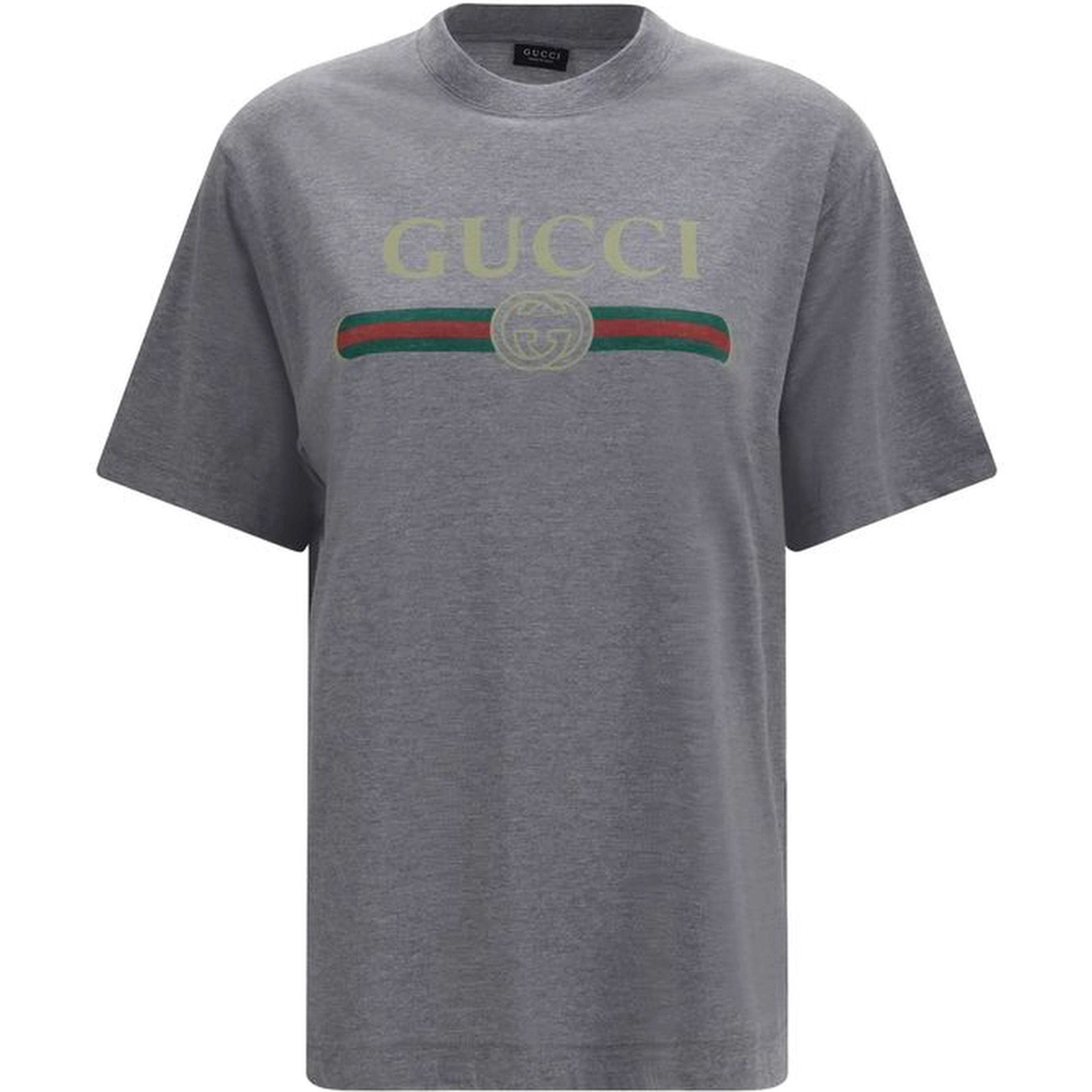 Gray Cotton T-Shirt