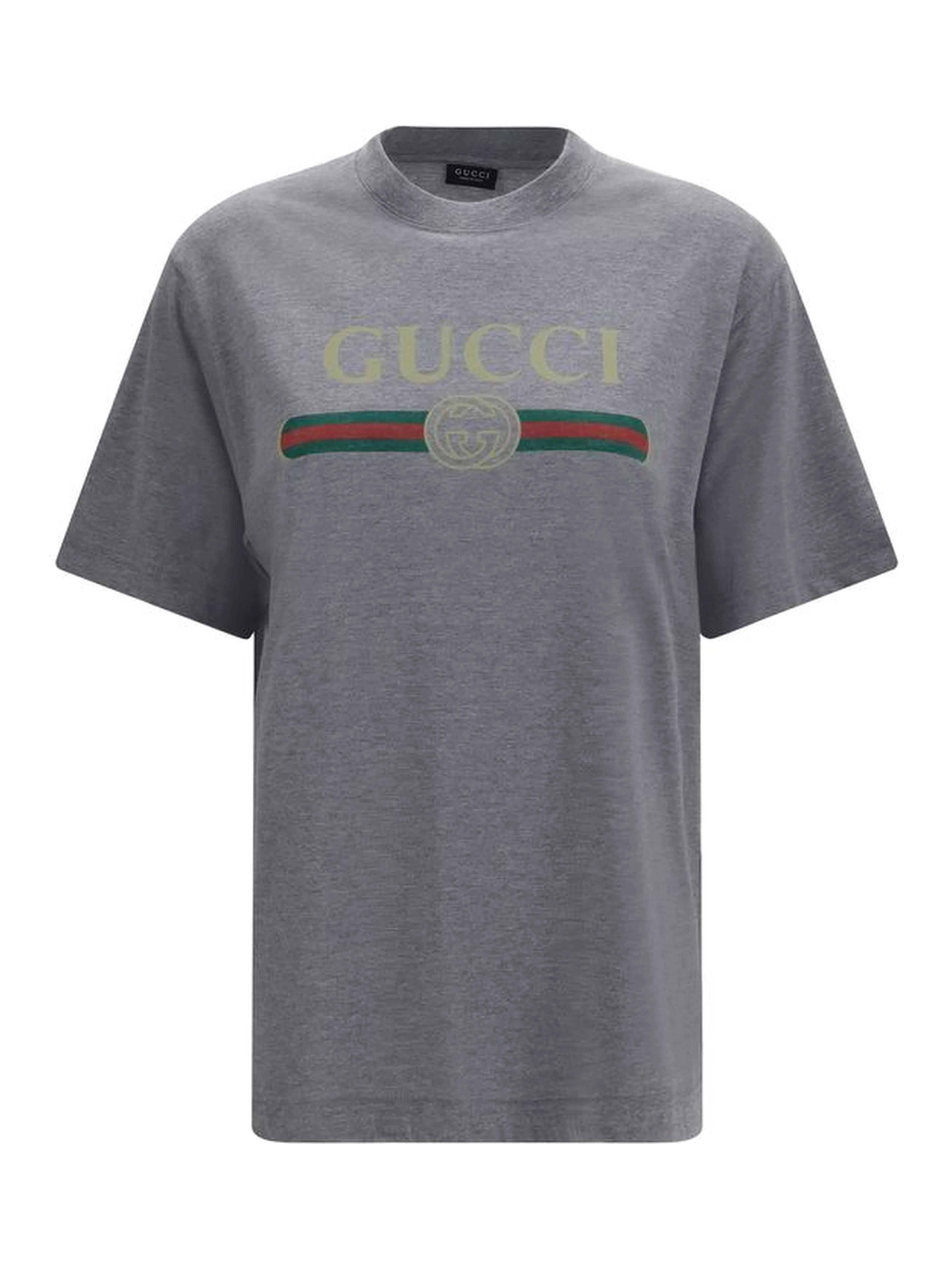 Gray Cotton T-Shirt