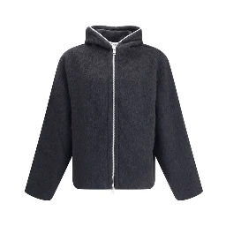Black Wool Sweatshirt