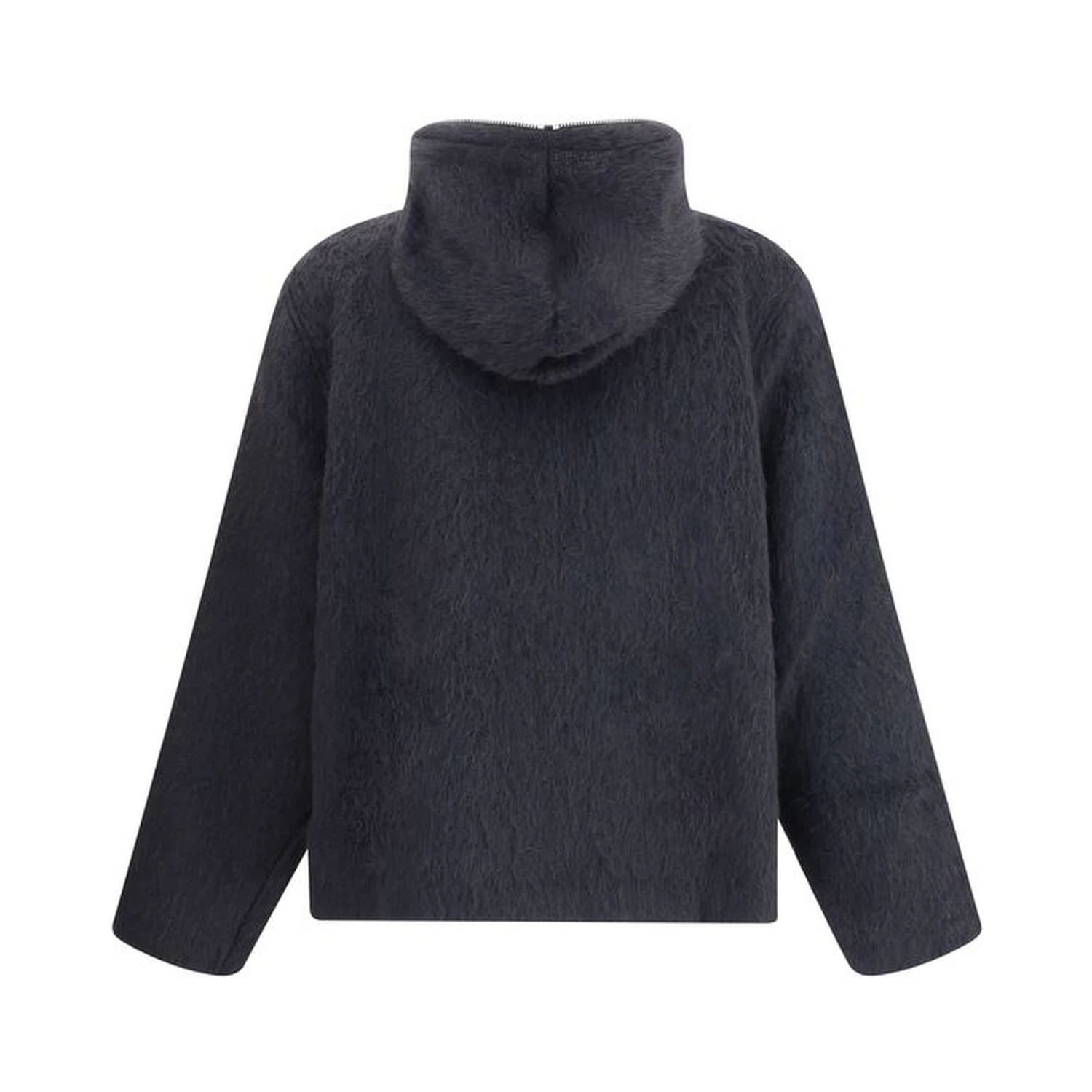 Black Wool Sweatshirt