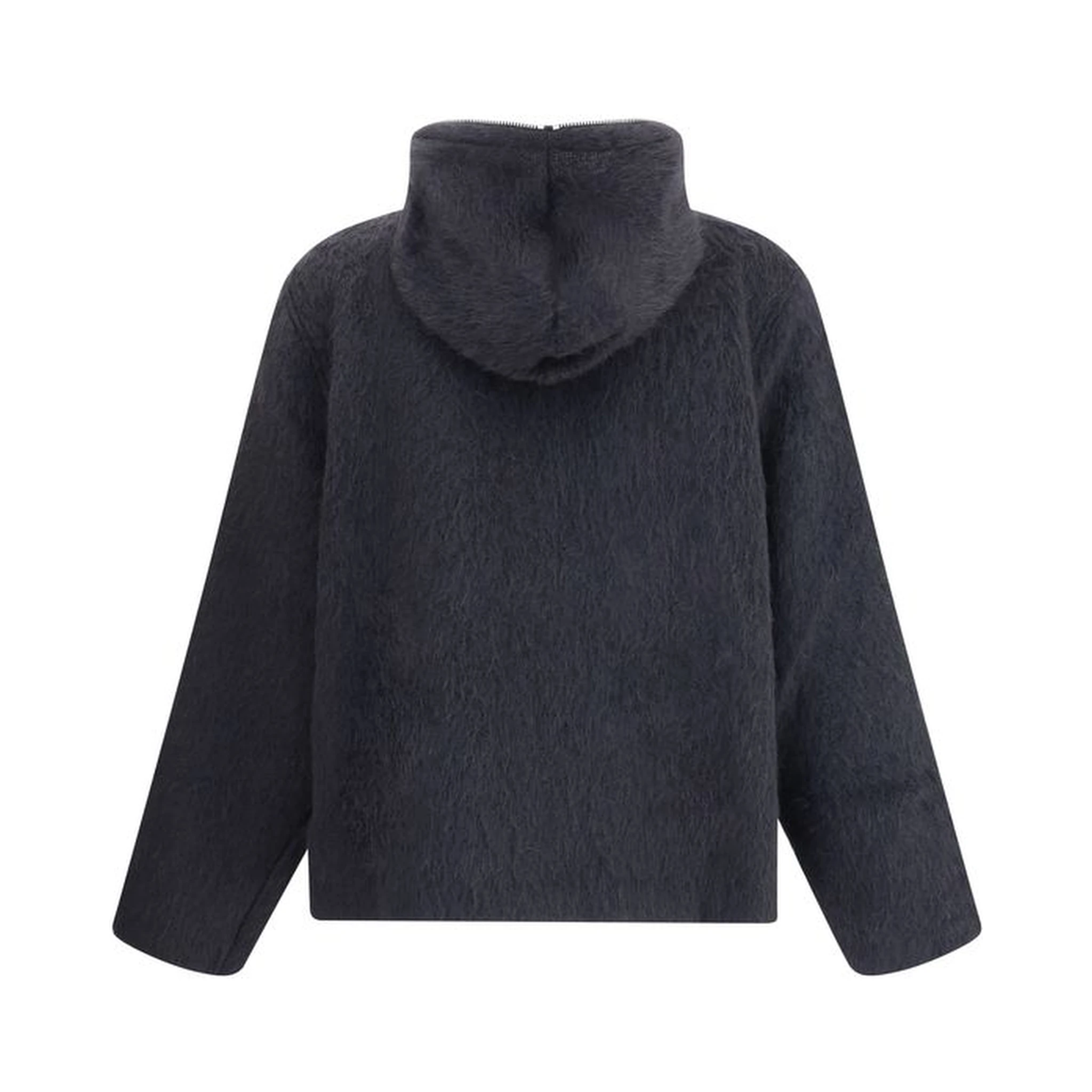 Black Wool Sweatshirt