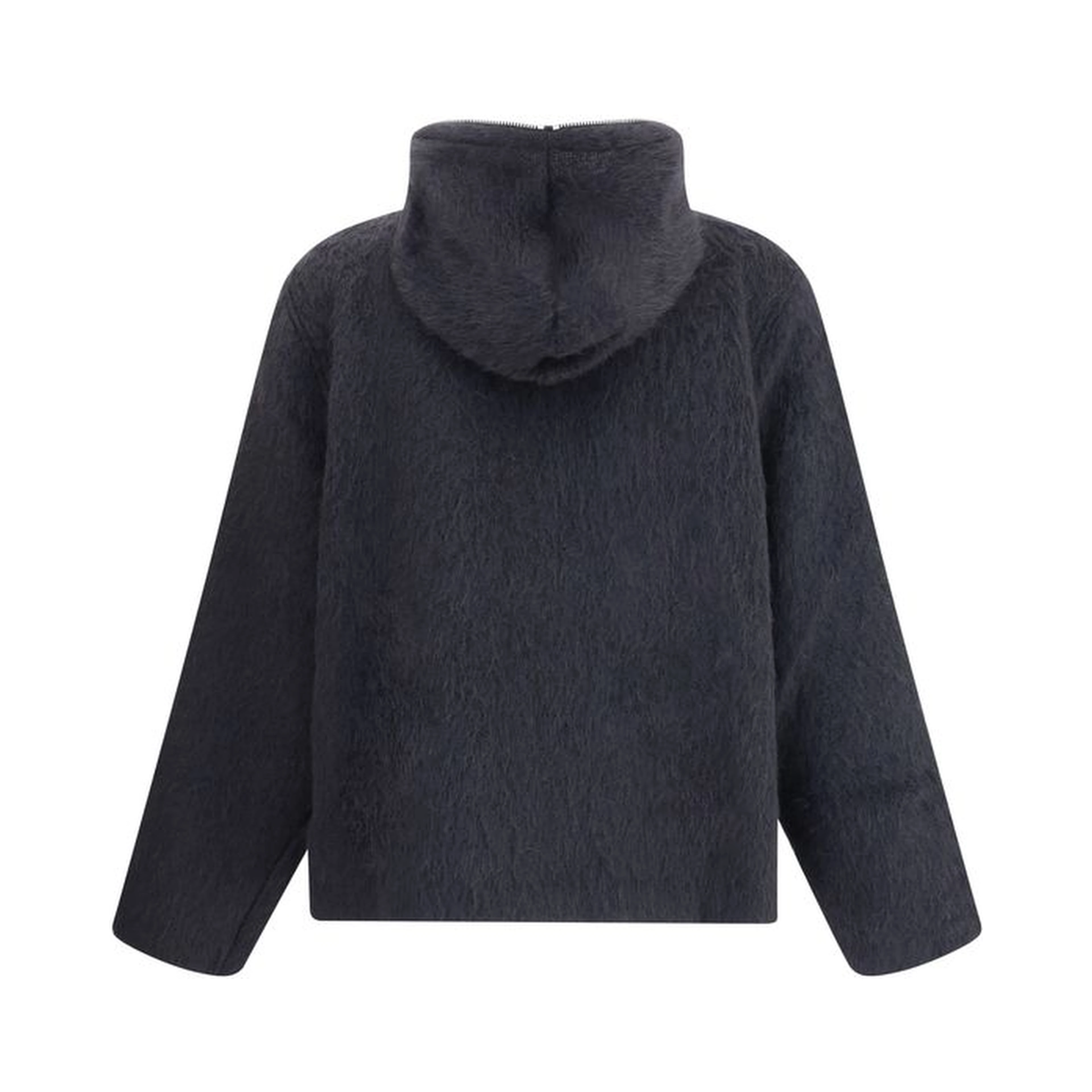 Black Wool Sweatshirt