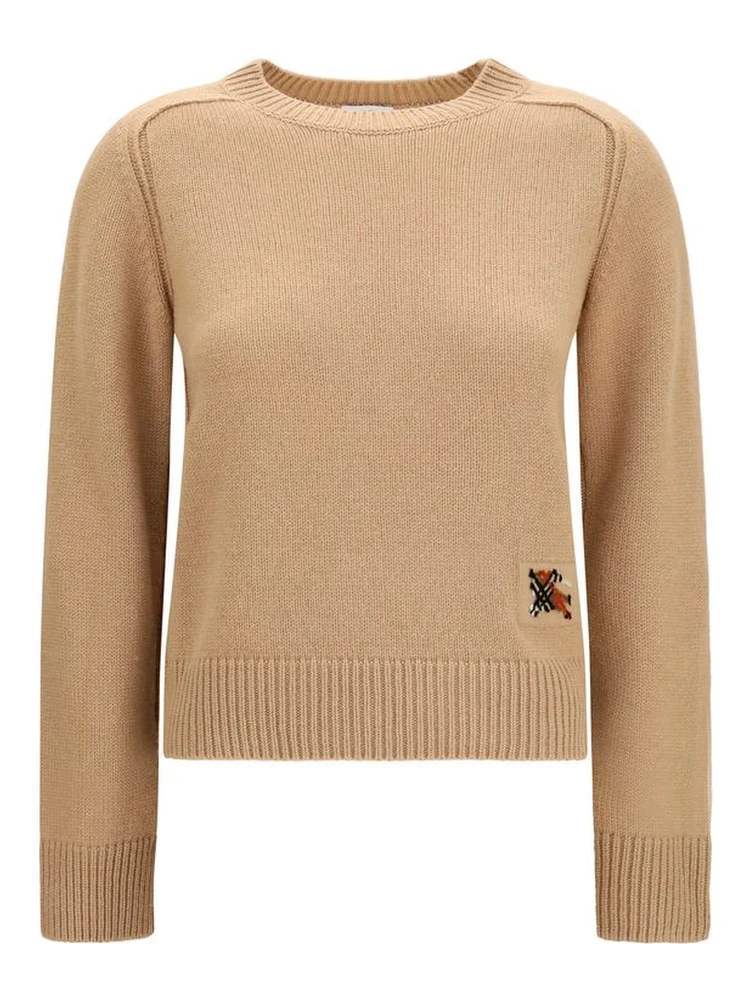 Beige Cashmere Sweater