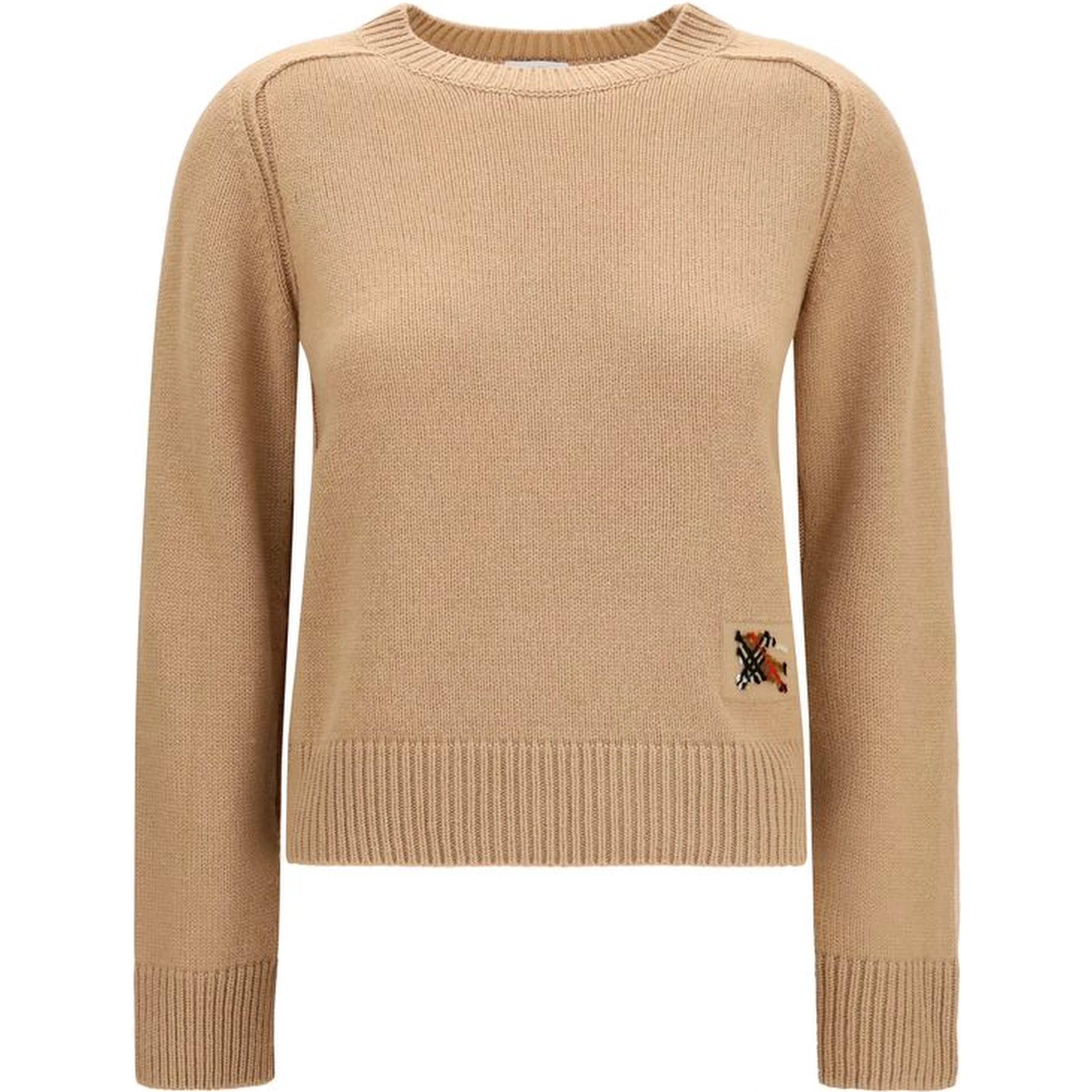 Beige Cashmere Sweater