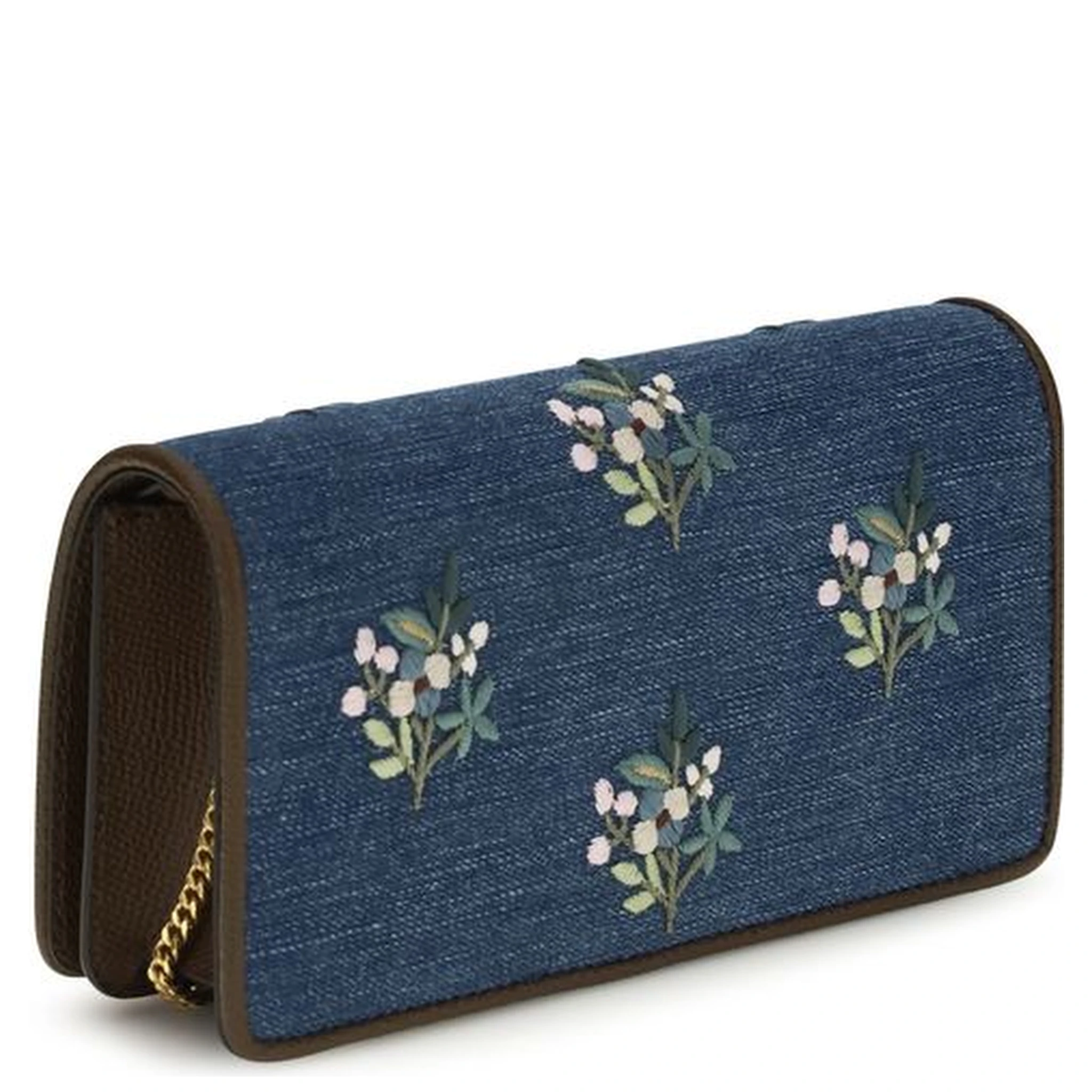 Blue Cotton Shoulder Bag