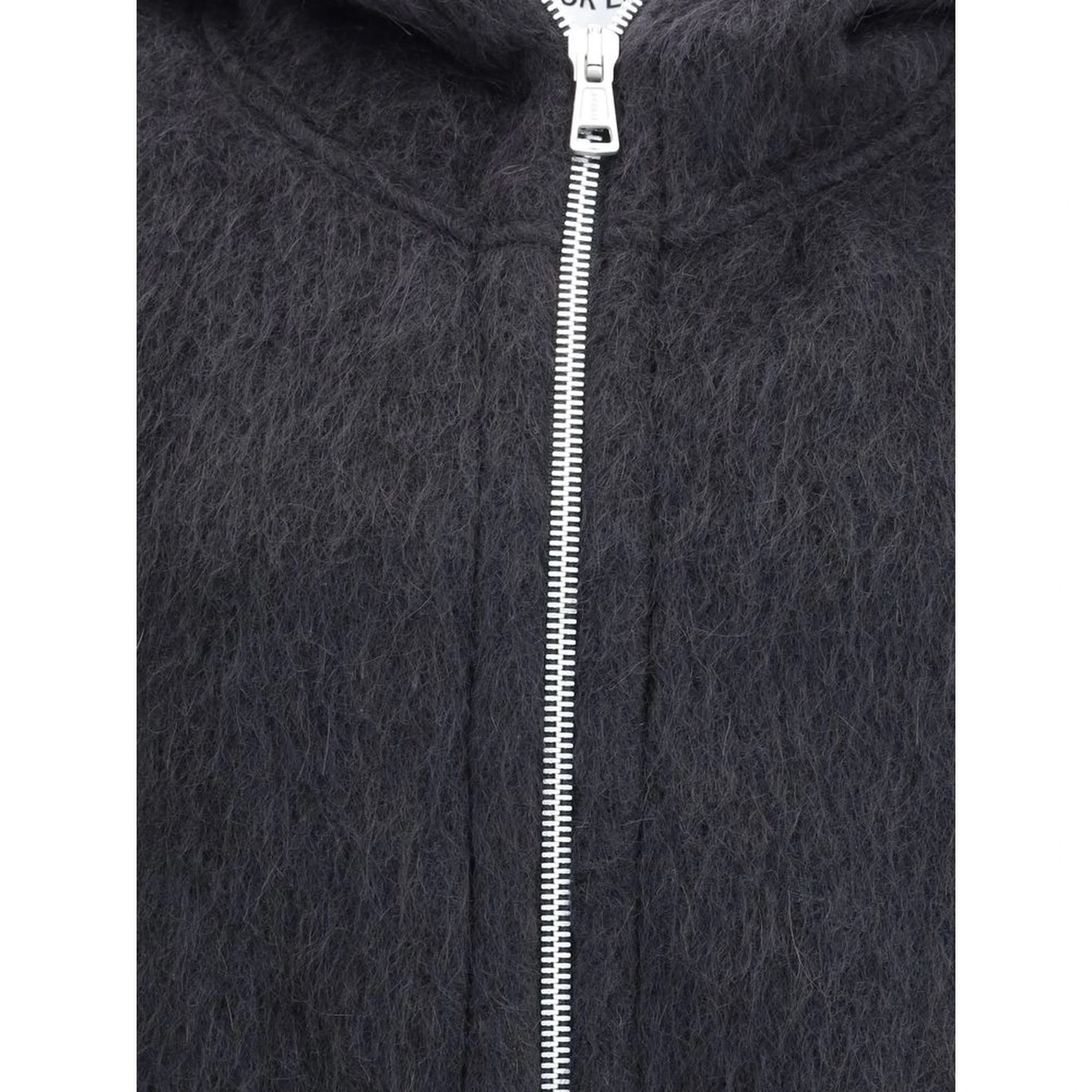 Black Wool Sweatshirt