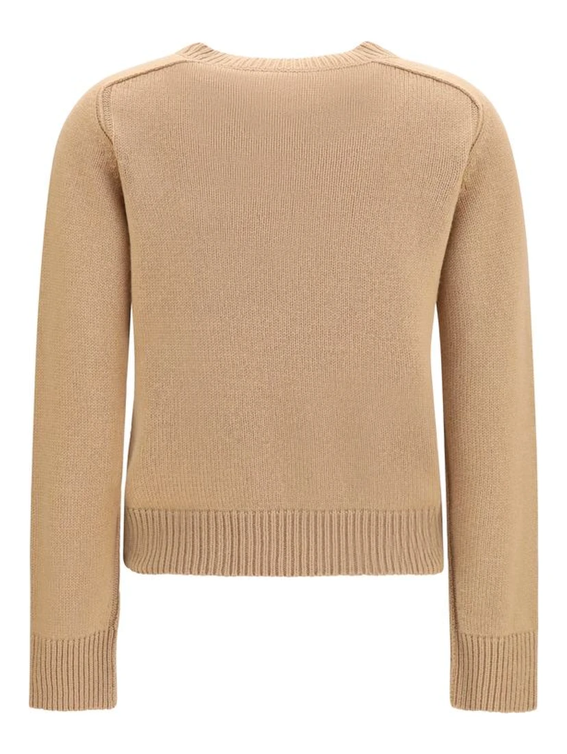 Beige Cashmere Sweater