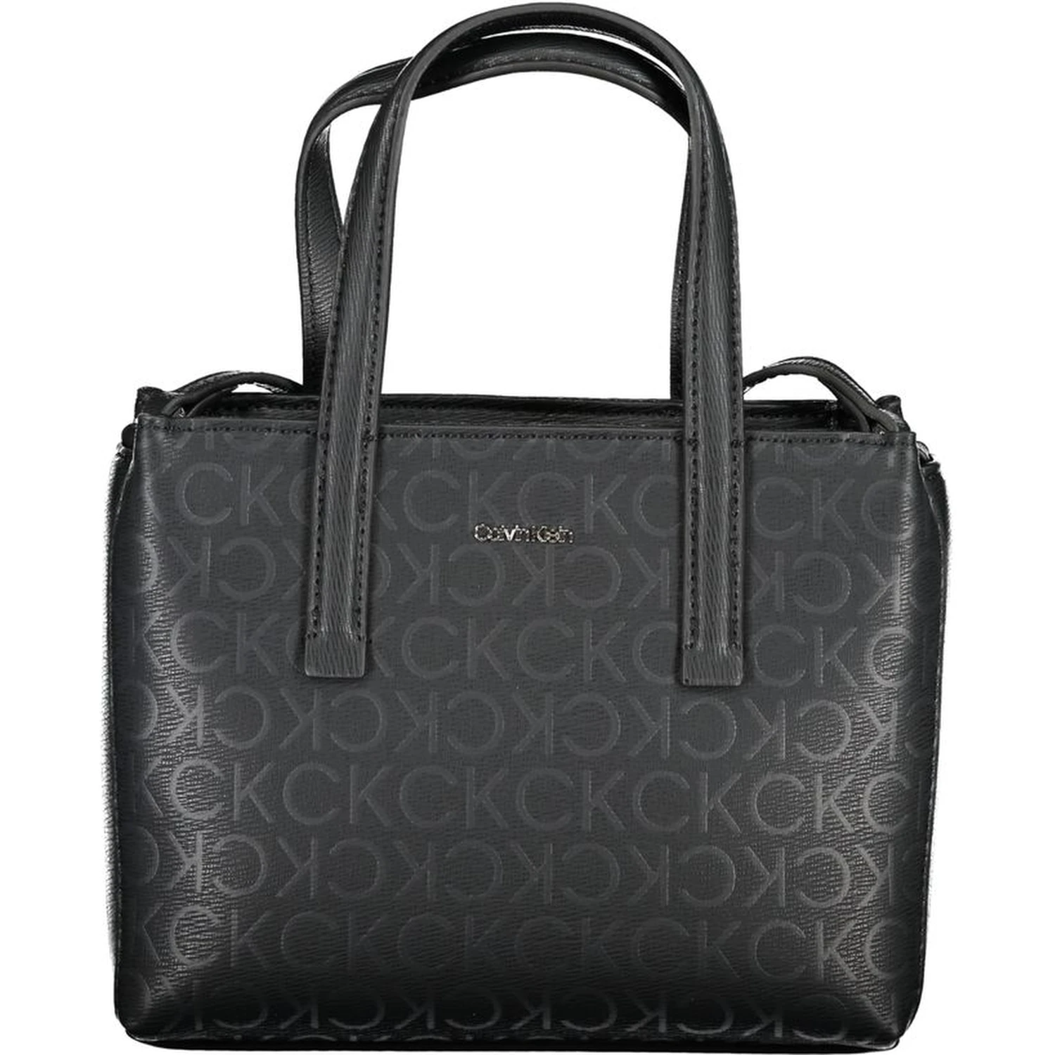 Black Polyester Handbag