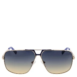 Silver Metal Sunglasses