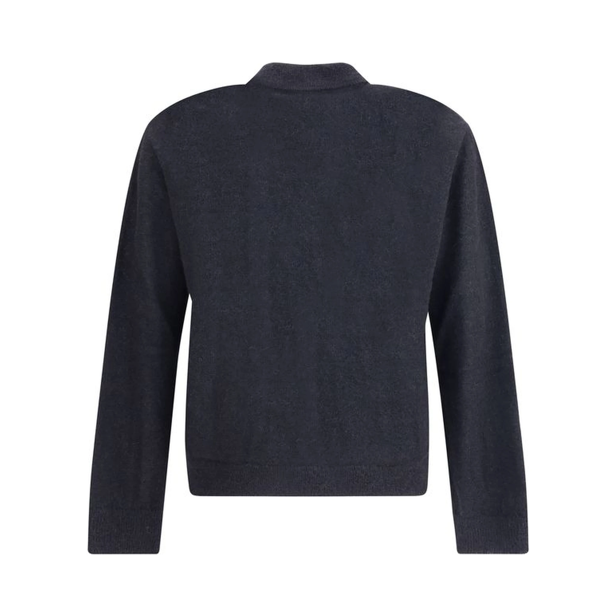 Black Alpaca Vicugna Pacos Cardigan