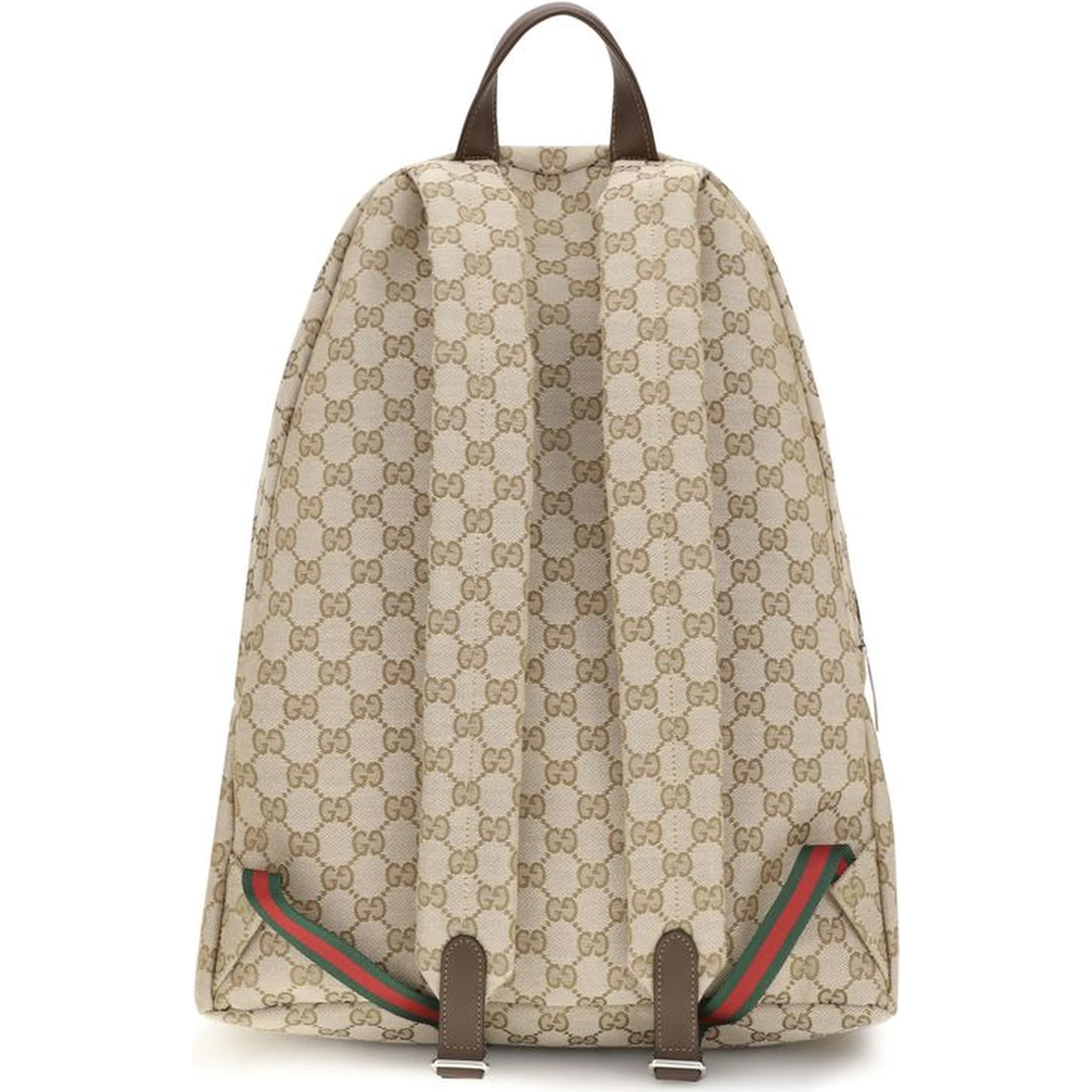 Beige Polyester Backpack