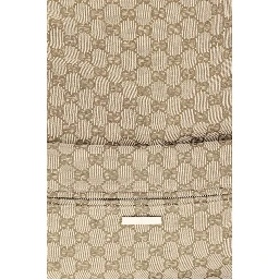 Beige Polyester Backpack