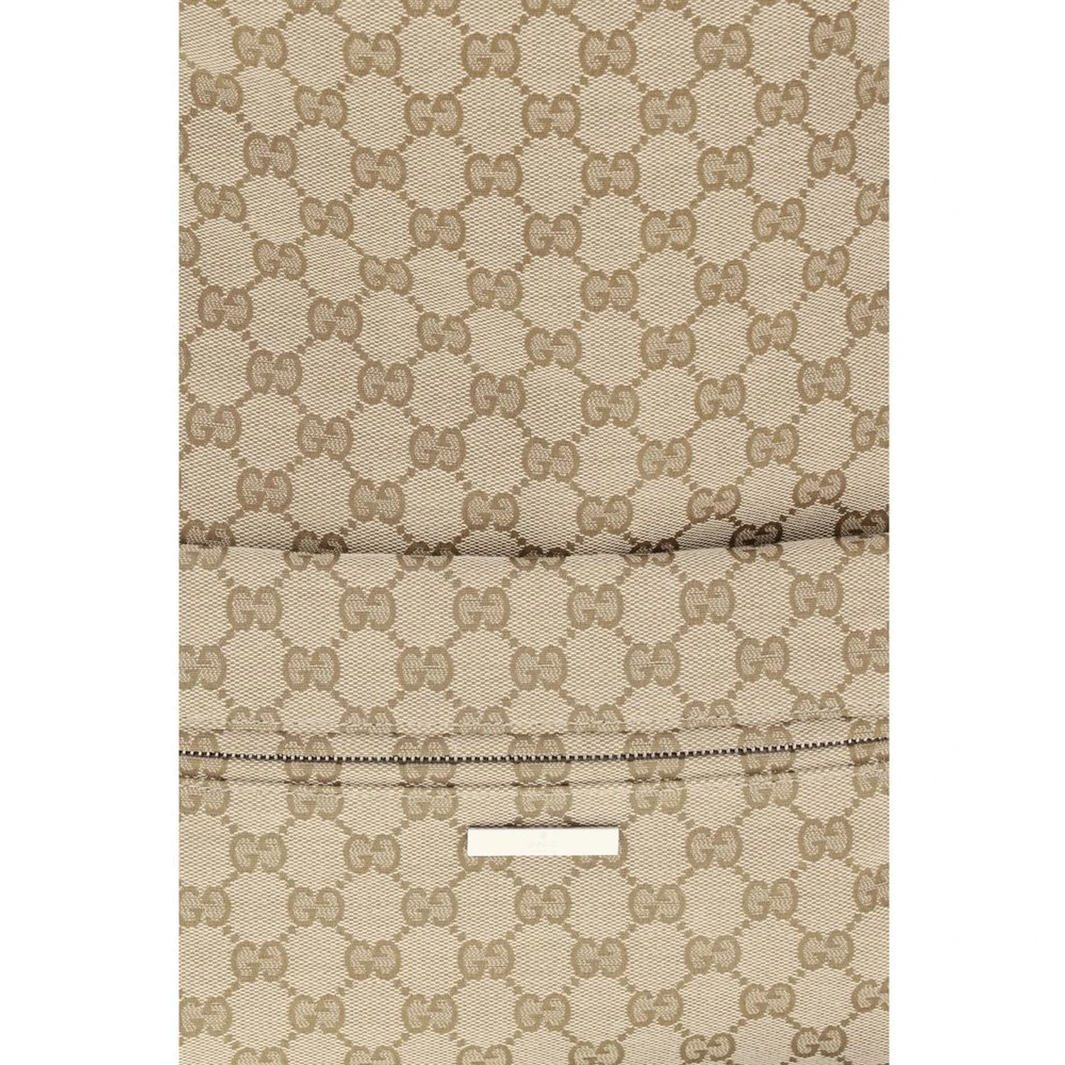 Beige Polyester Backpack