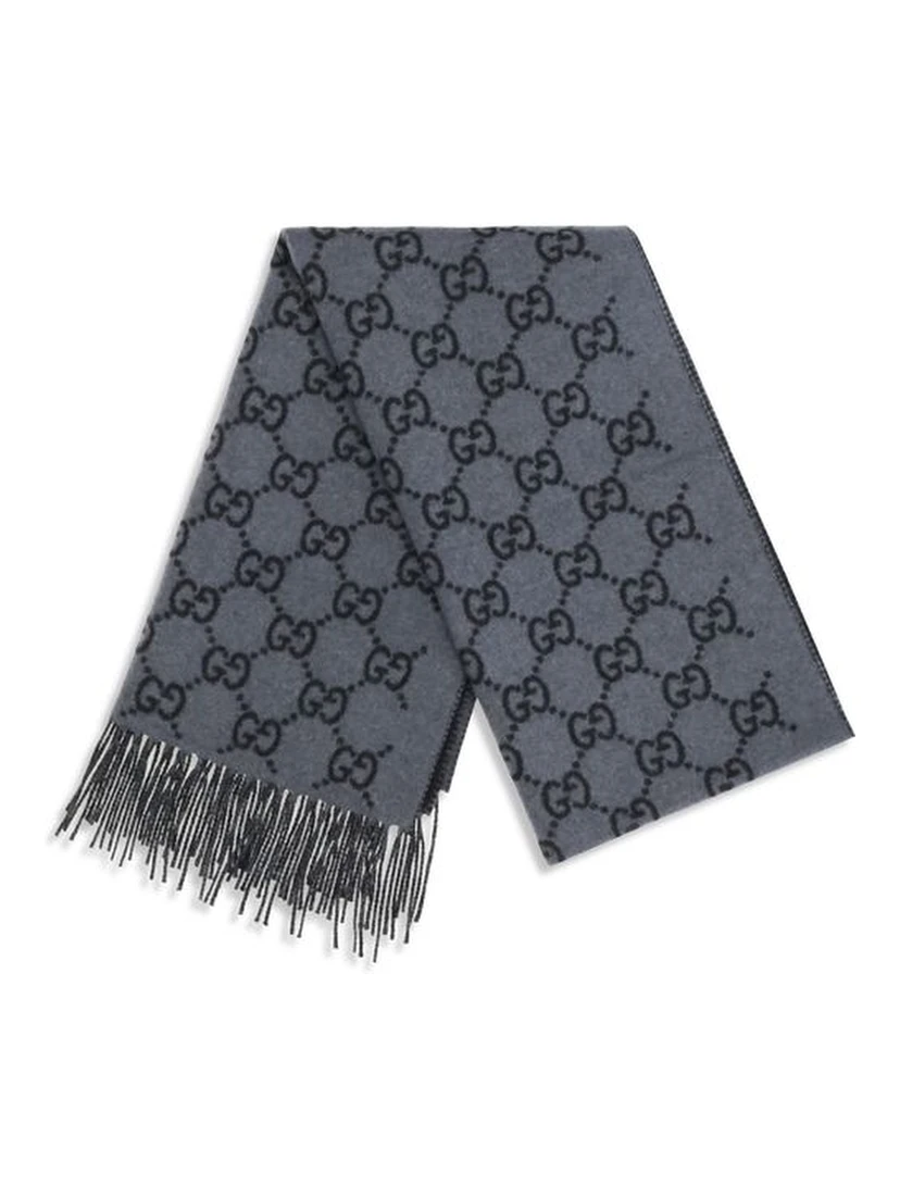 Blue Cashmere Foulard