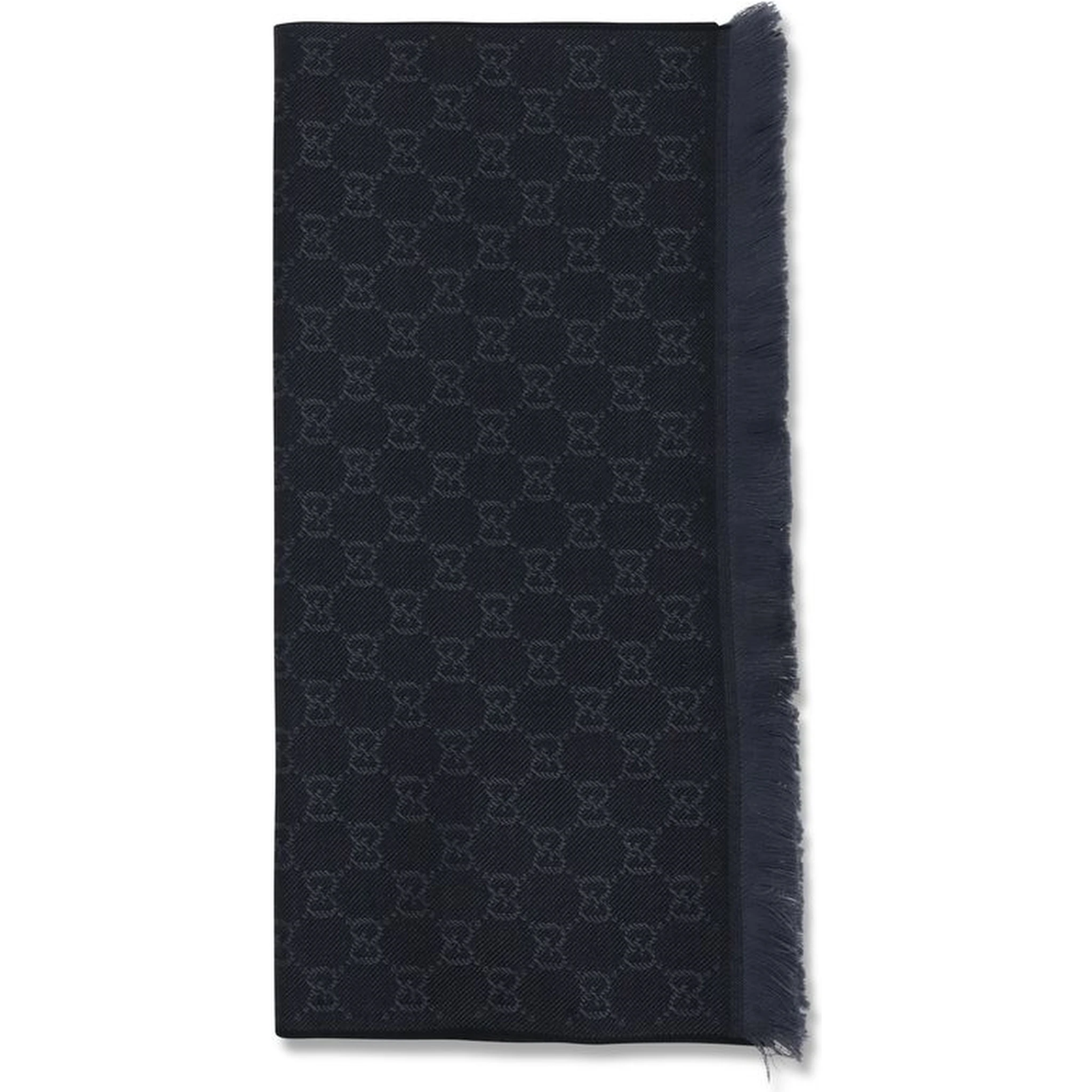Black Wool Scarf