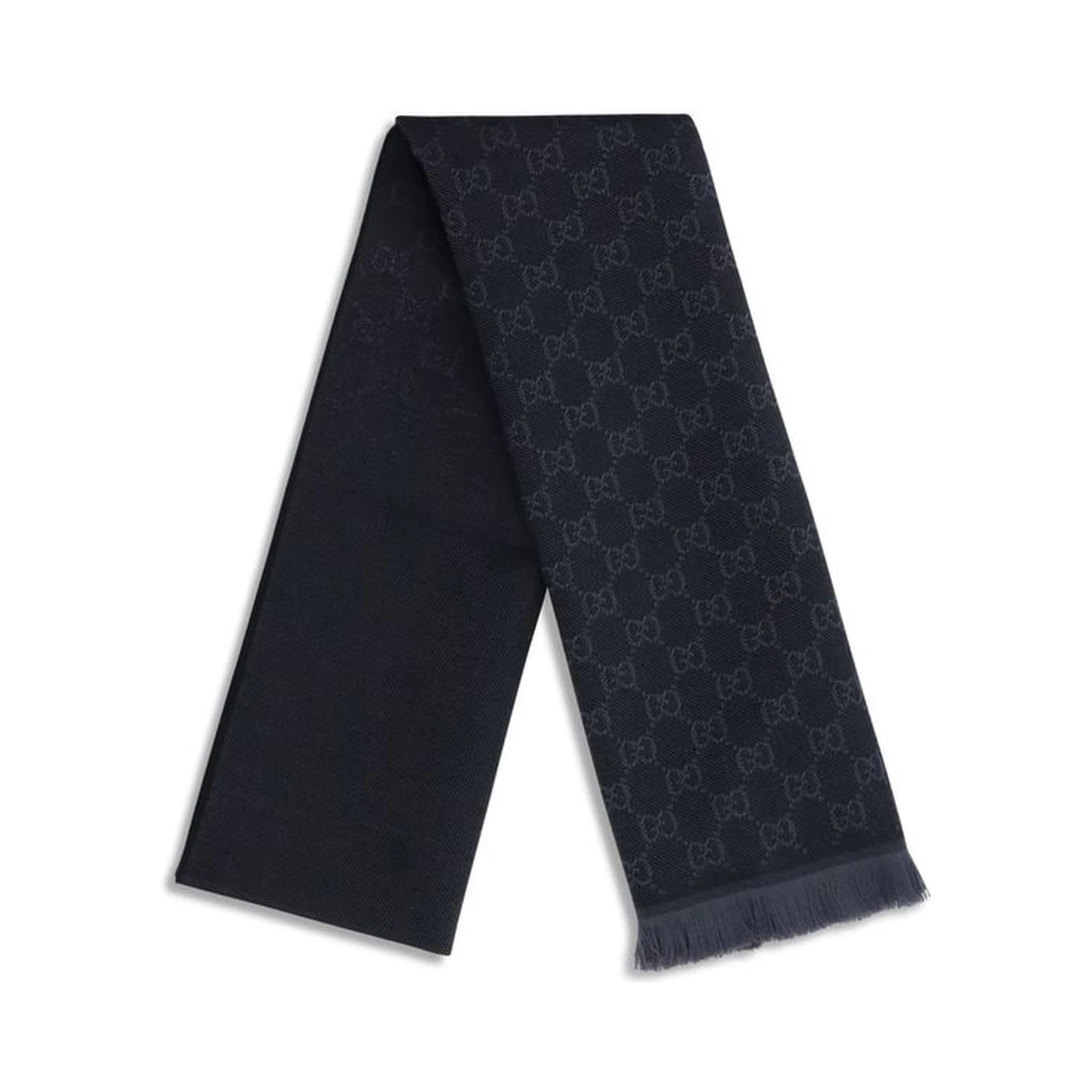 Black Wool Scarf