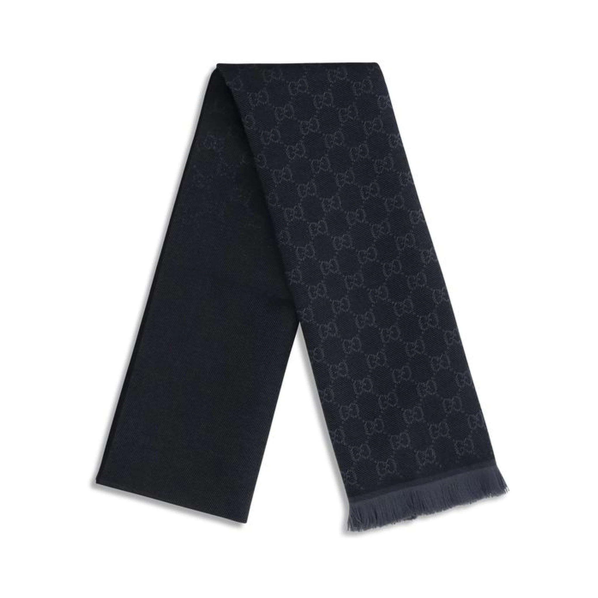 Black Wool Scarf