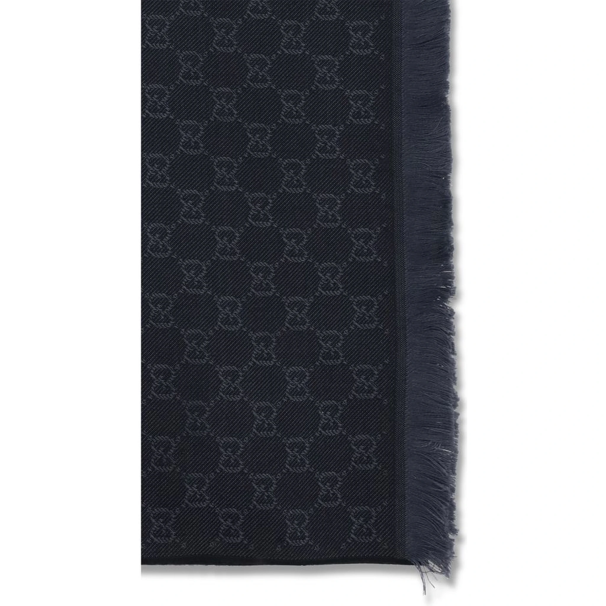 Black Wool Scarf
