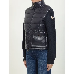 Cotton zip-up sweatshirt