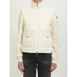 Cotton zip-up sweatshirt