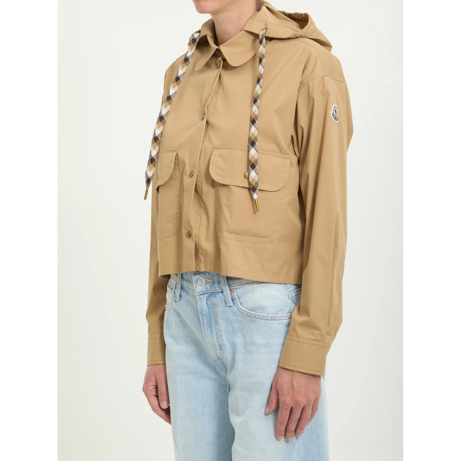 Cotton blend shirt