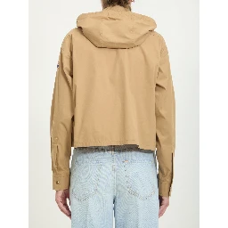 Cotton blend shirt