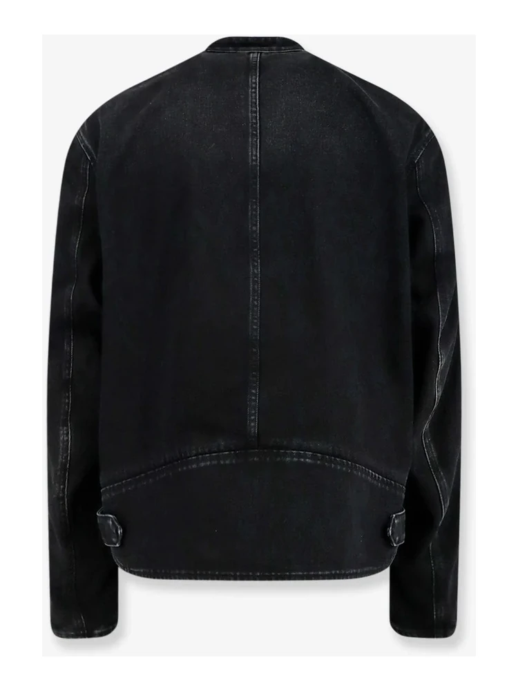Denim jacket with Web detail alternative