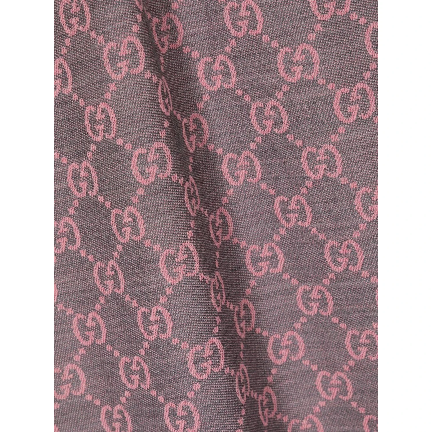 GG jaquard scarf in wool