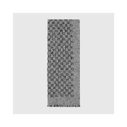 GG jaquard scarf in wool