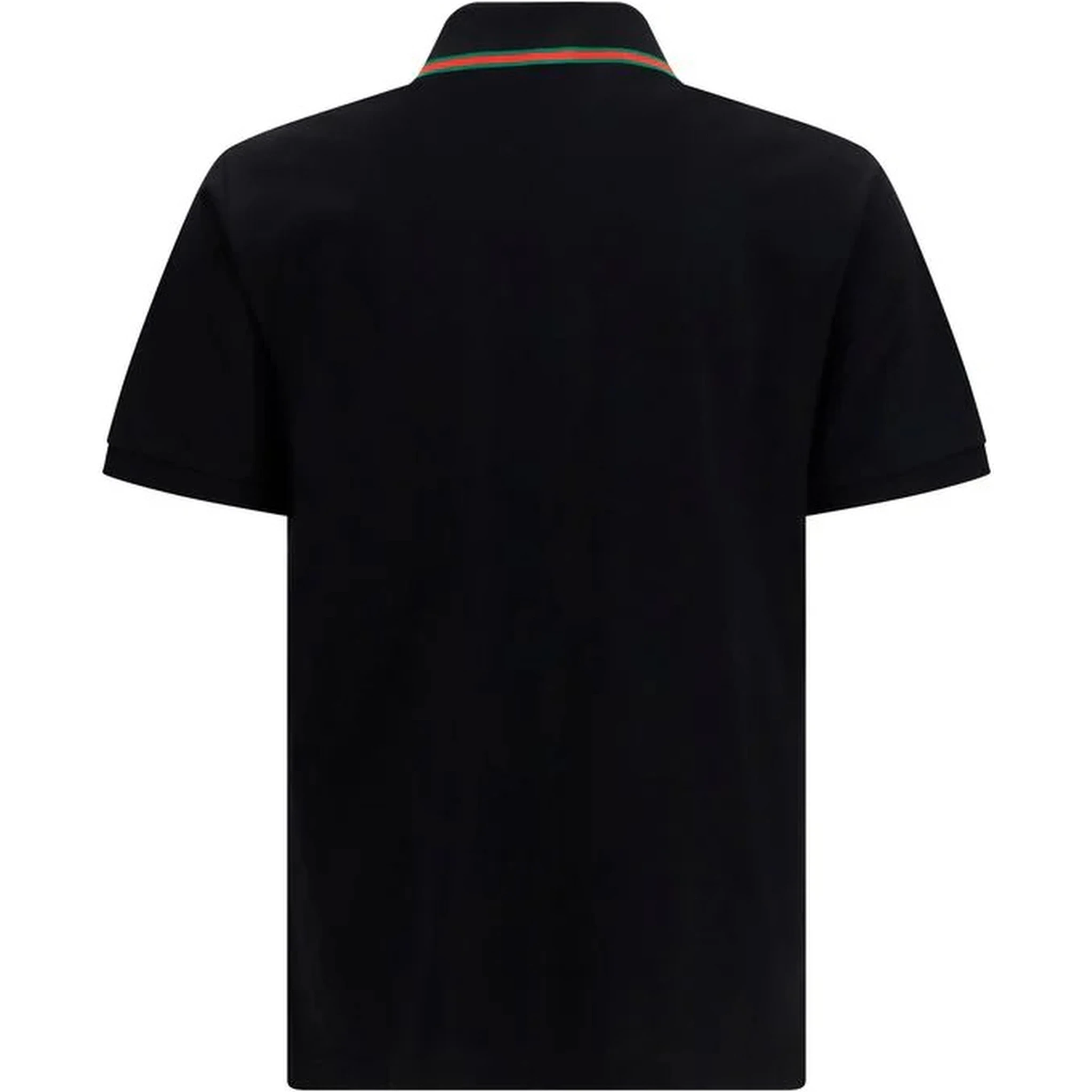 Cotton polo shirt with Web detail