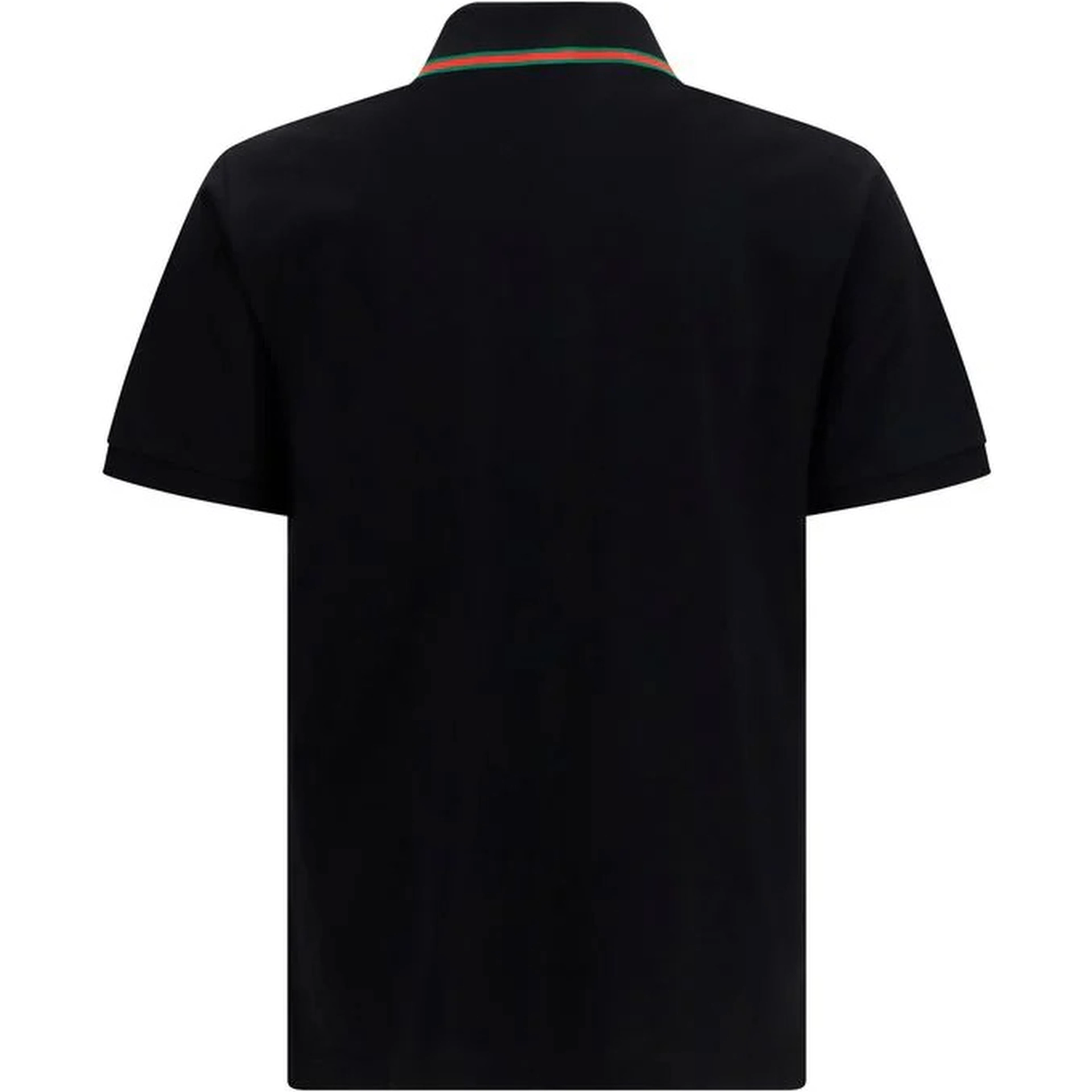 Cotton polo shirt with Web detail