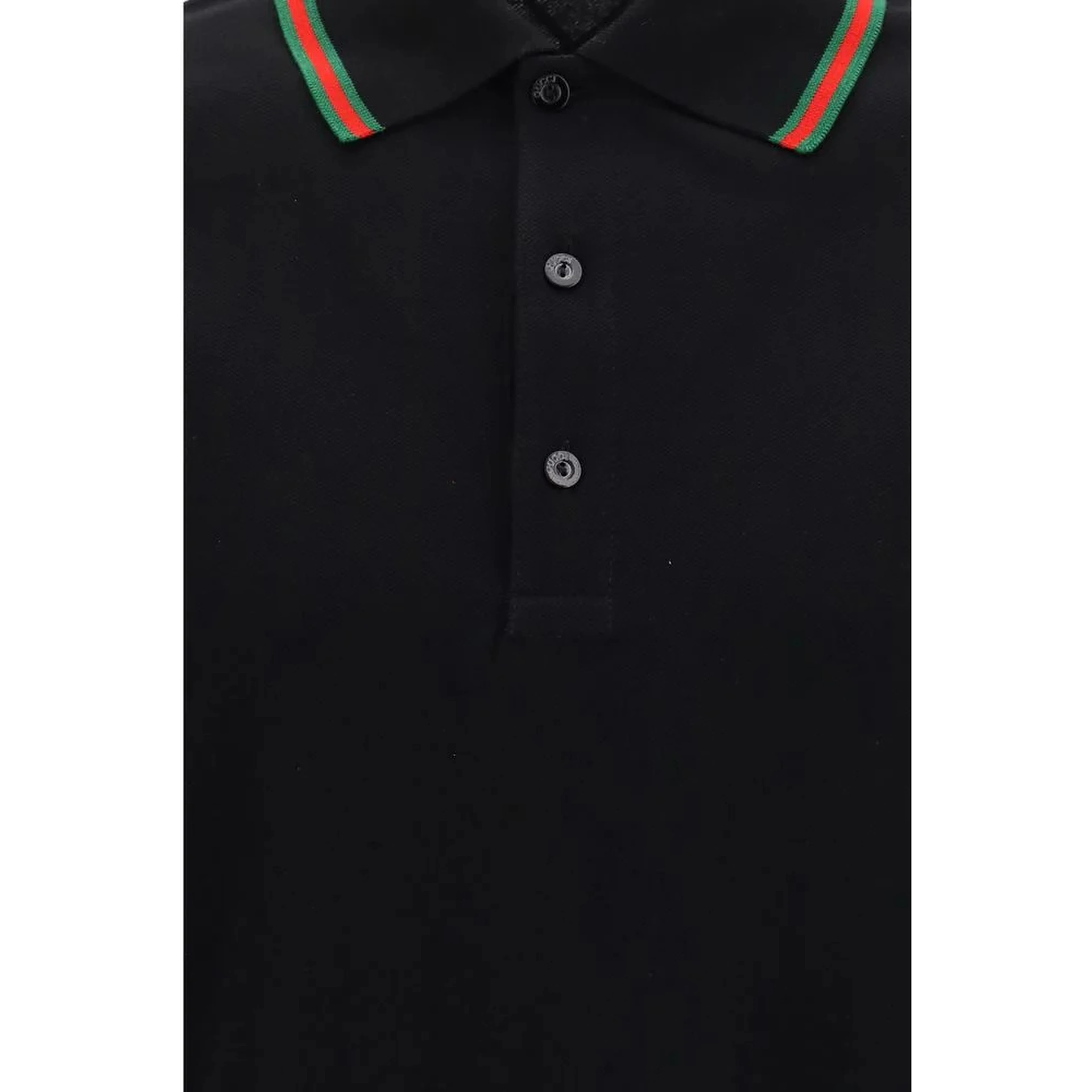 Cotton polo shirt with Web detail