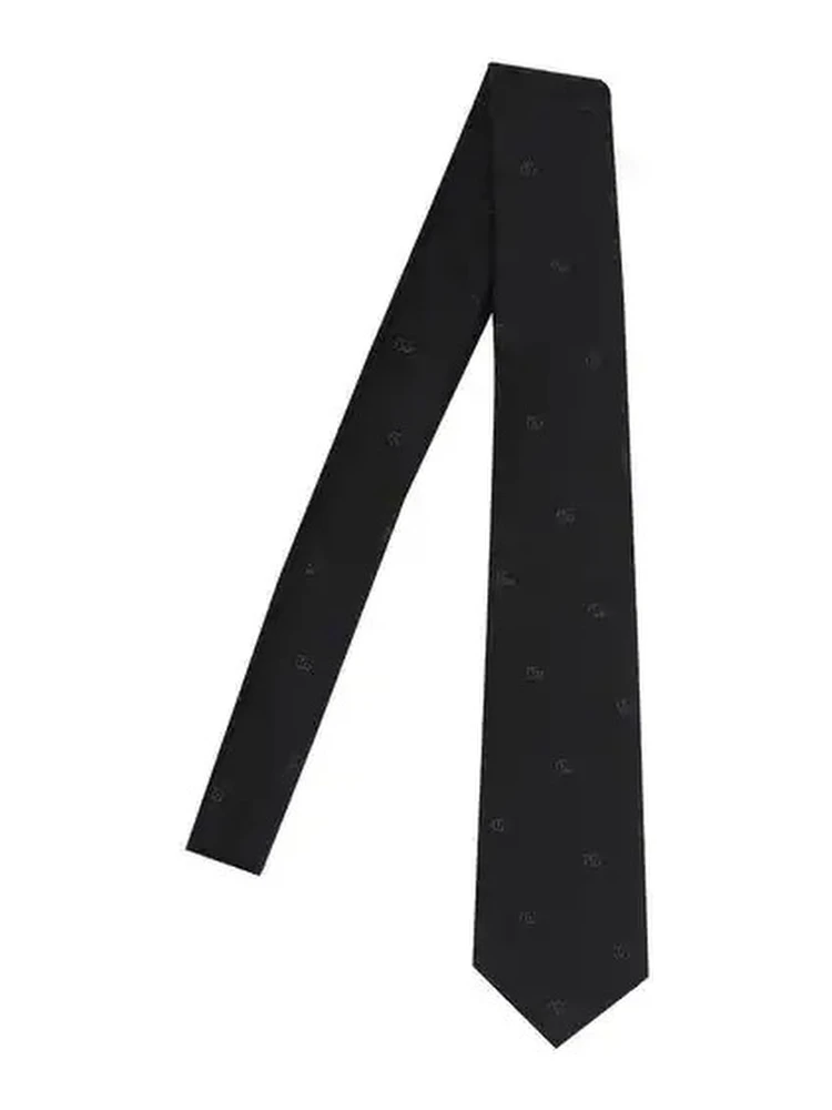 GG silk tie