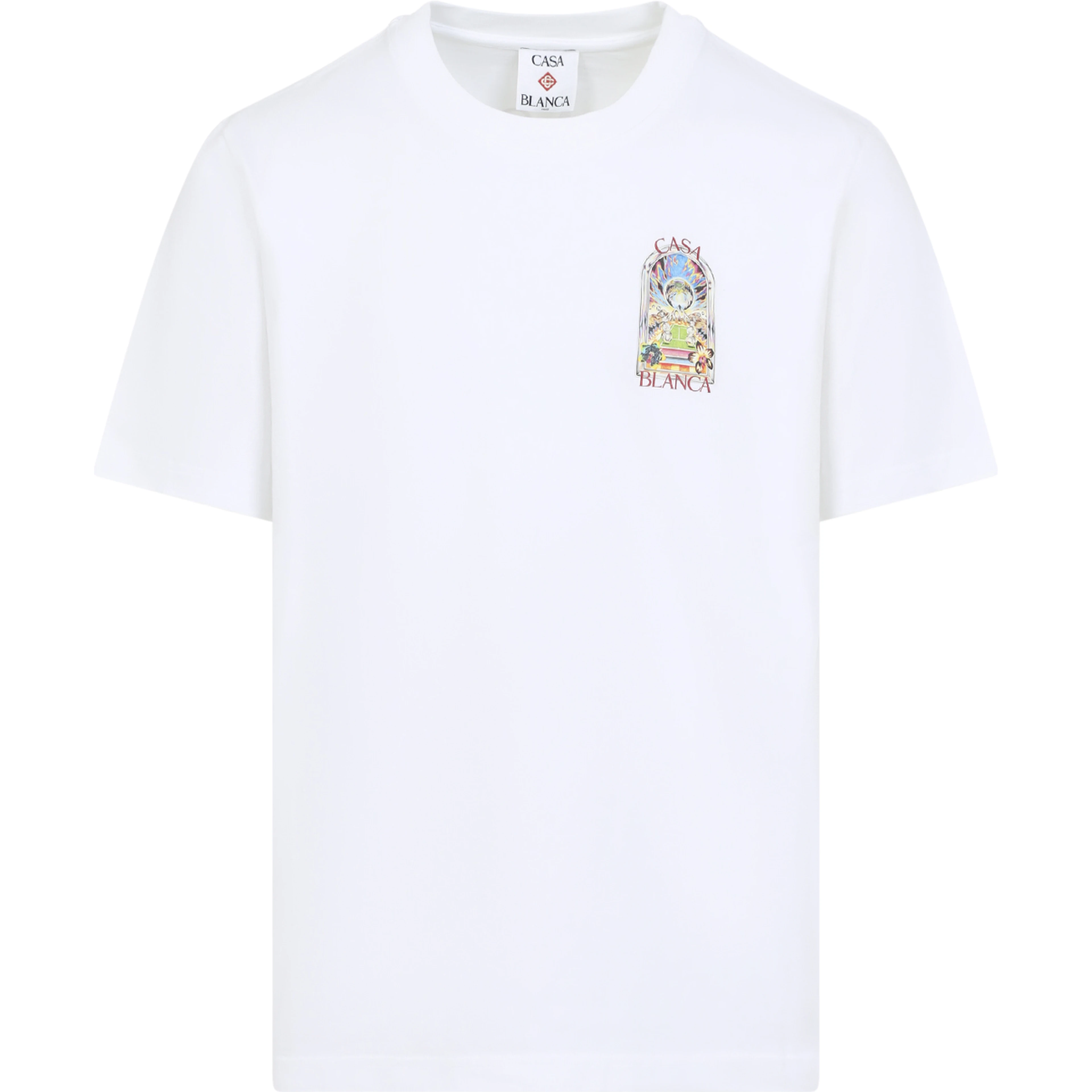 Casablanca Orchid Court T-shirt