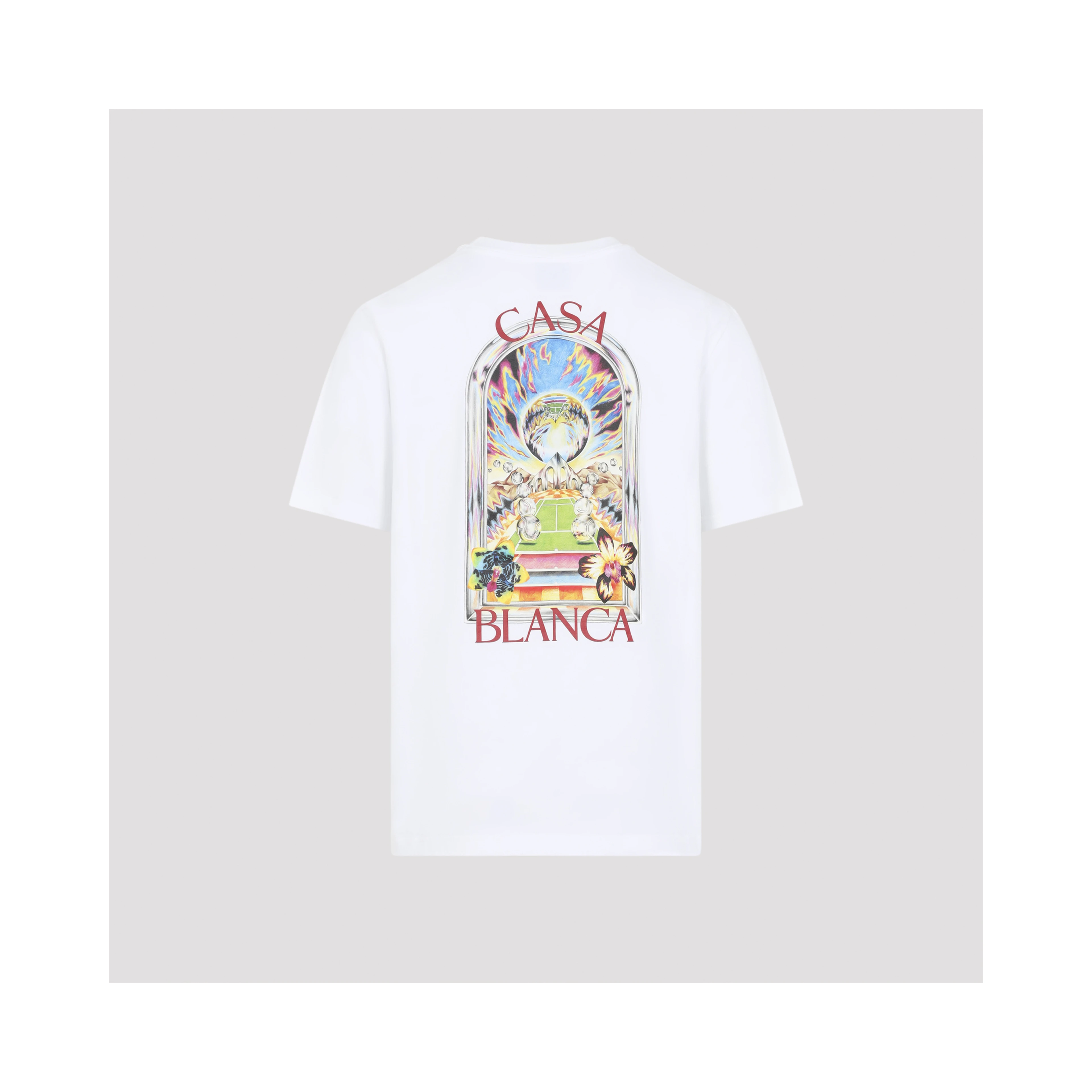 Casablanca Orchid Court T-shirt