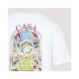 Casablanca Orchid Court T-shirt