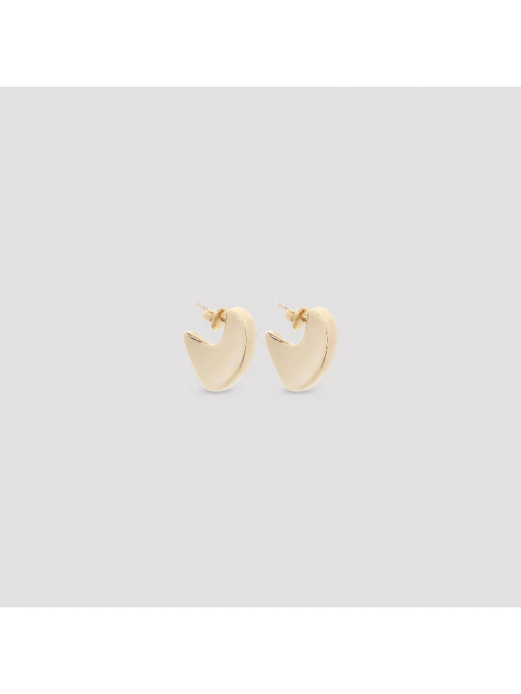 Bottega Veneta Disc Earrings