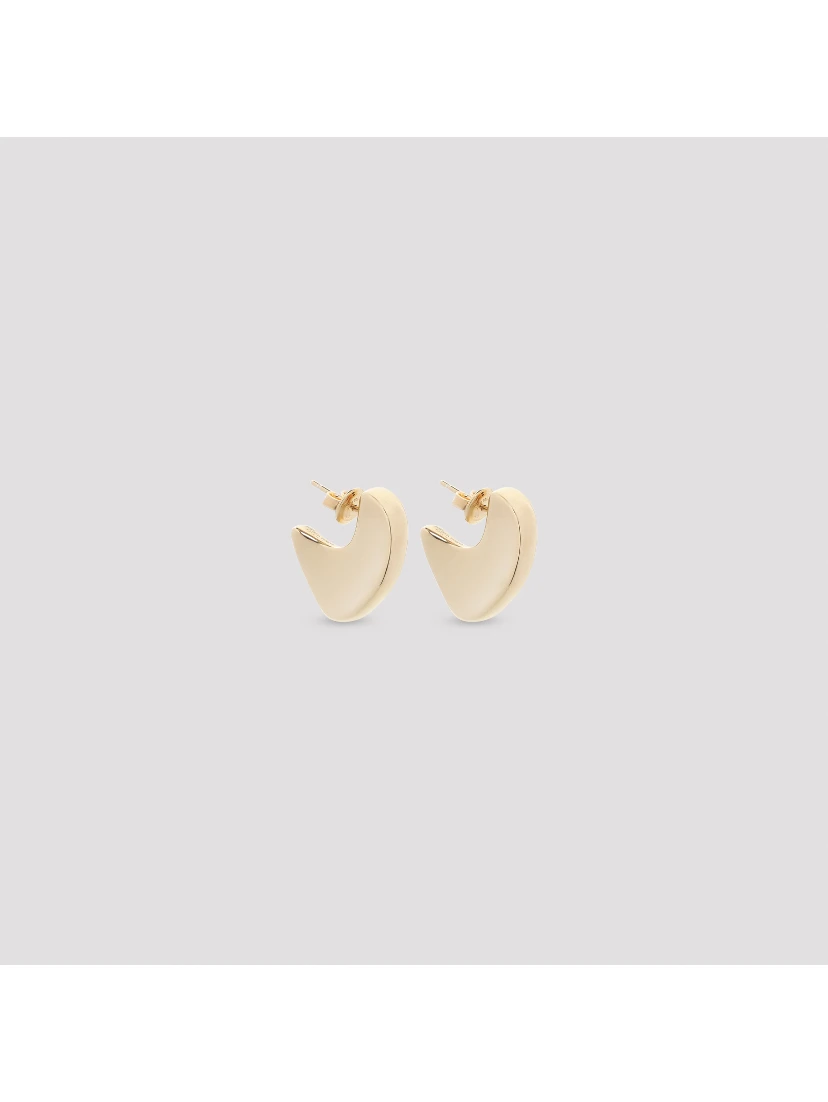 Bottega Veneta Disc Earrings