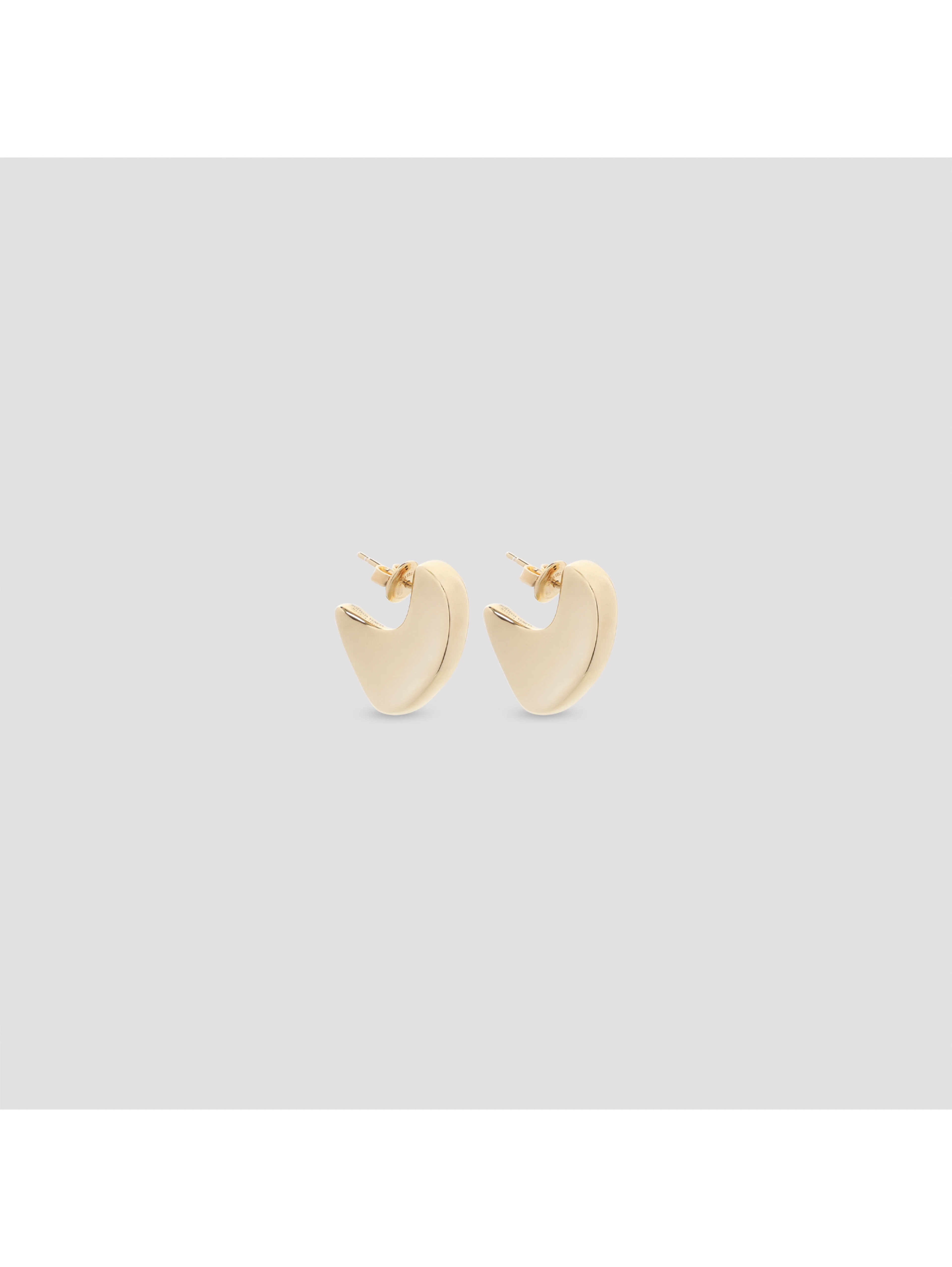 Bottega Veneta Disc Earrings