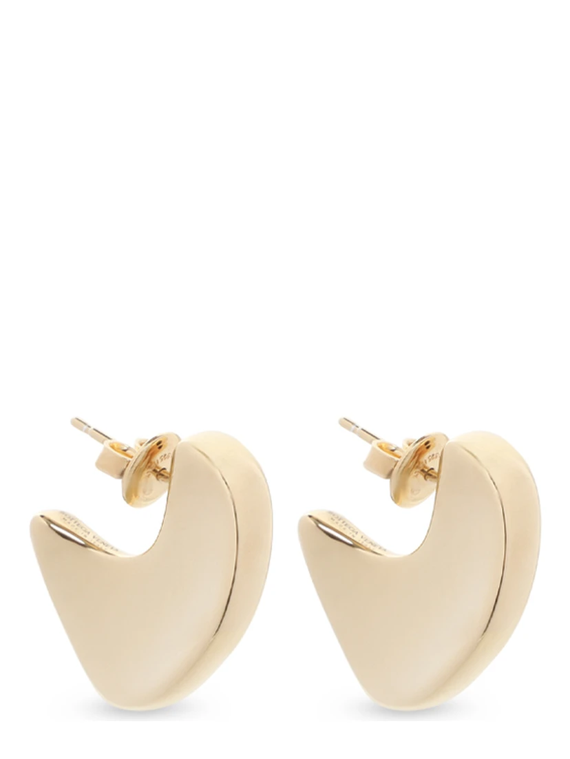 Bottega Veneta Disc Earrings