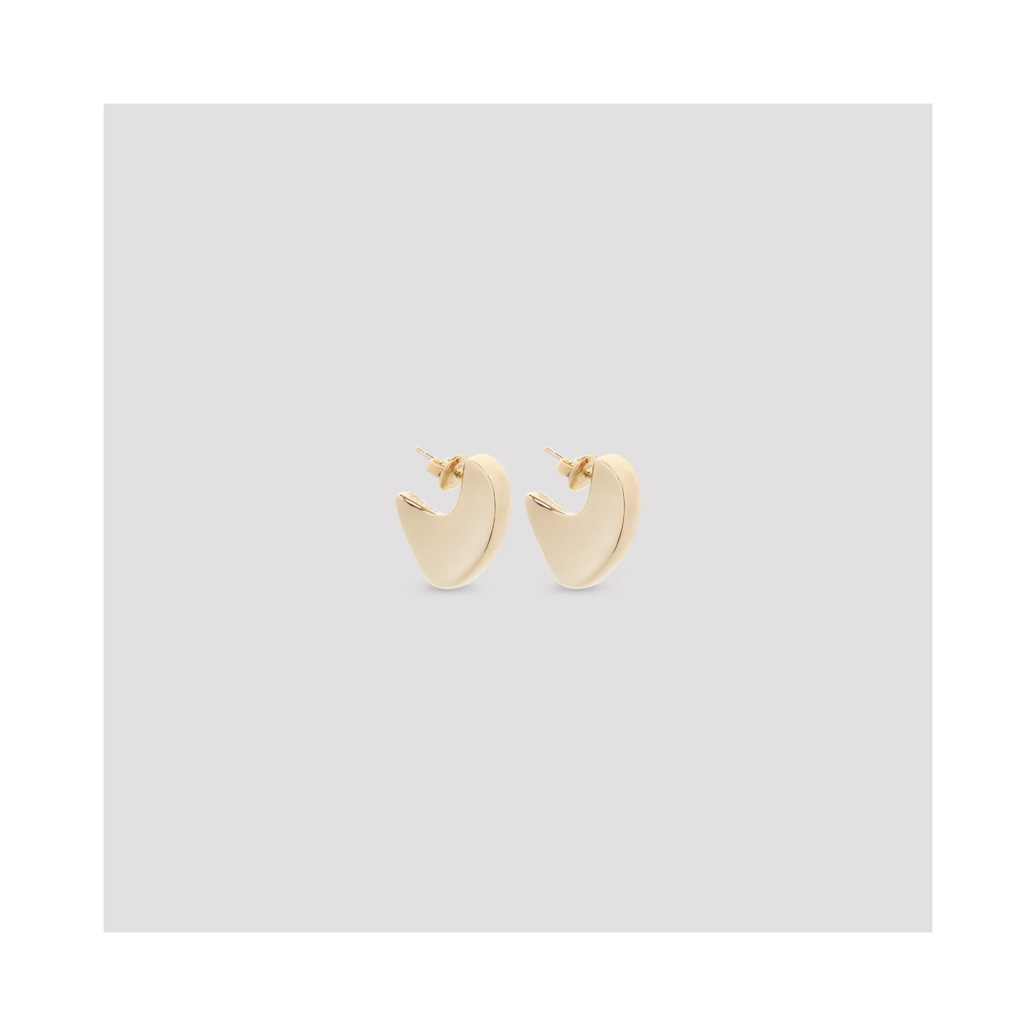 Bottega Veneta Disc Earrings