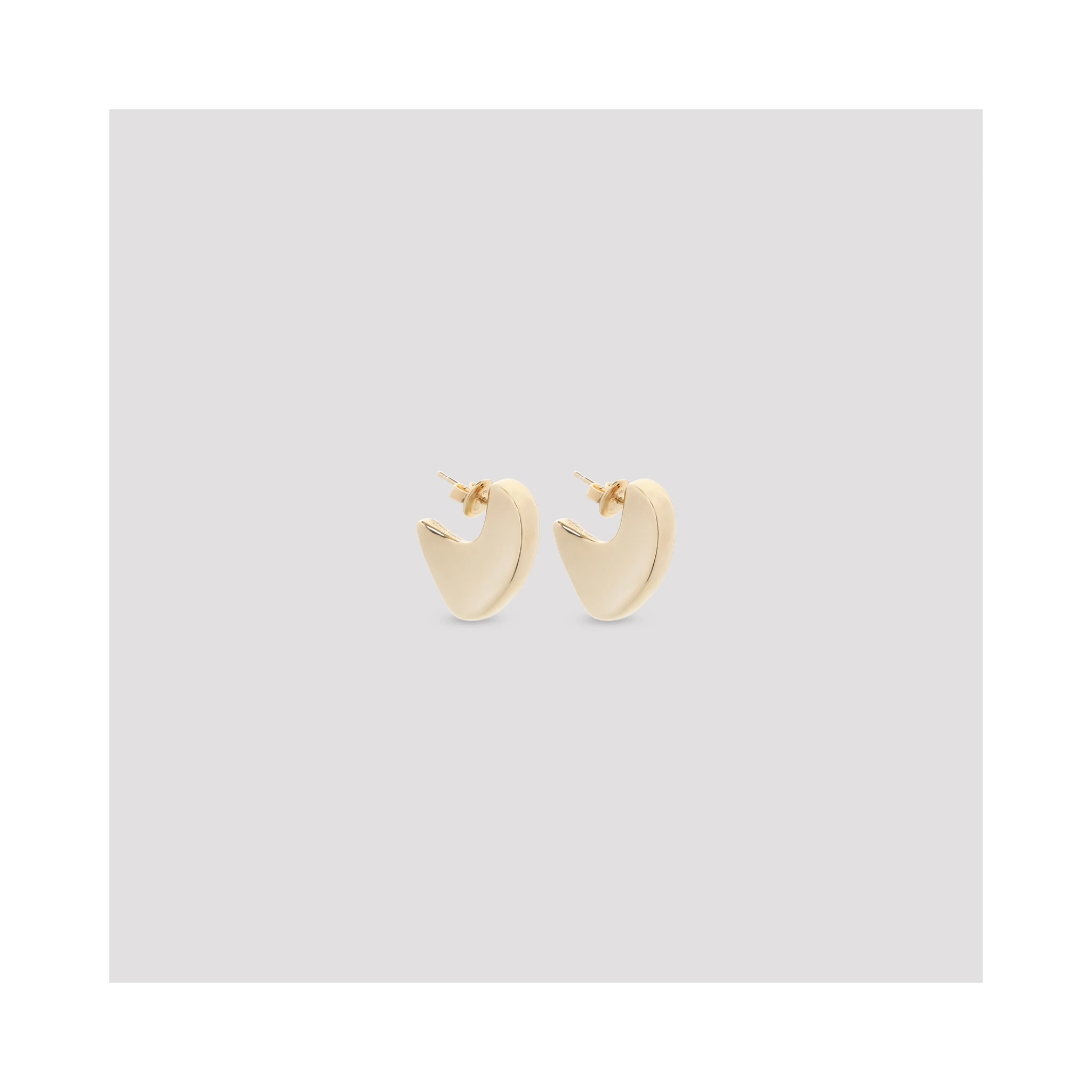 Bottega Veneta Disc Earrings
