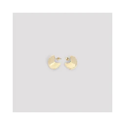 Bottega Veneta Disc Earrings